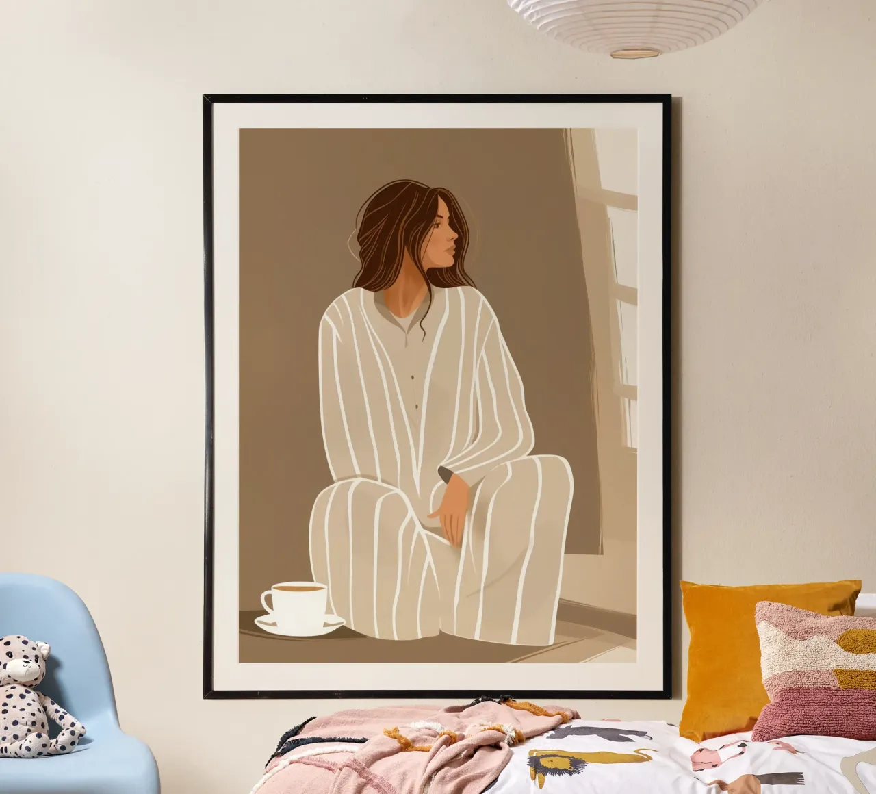 The first mocha mousse of the day poster by Autofocus