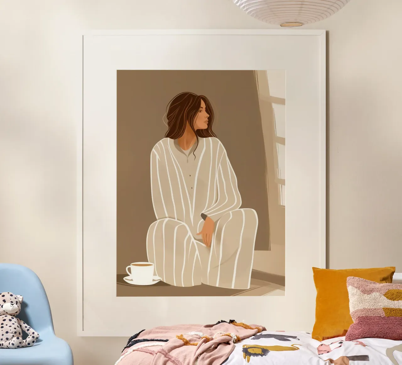 The first mocha mousse of the day poster by Autofocus