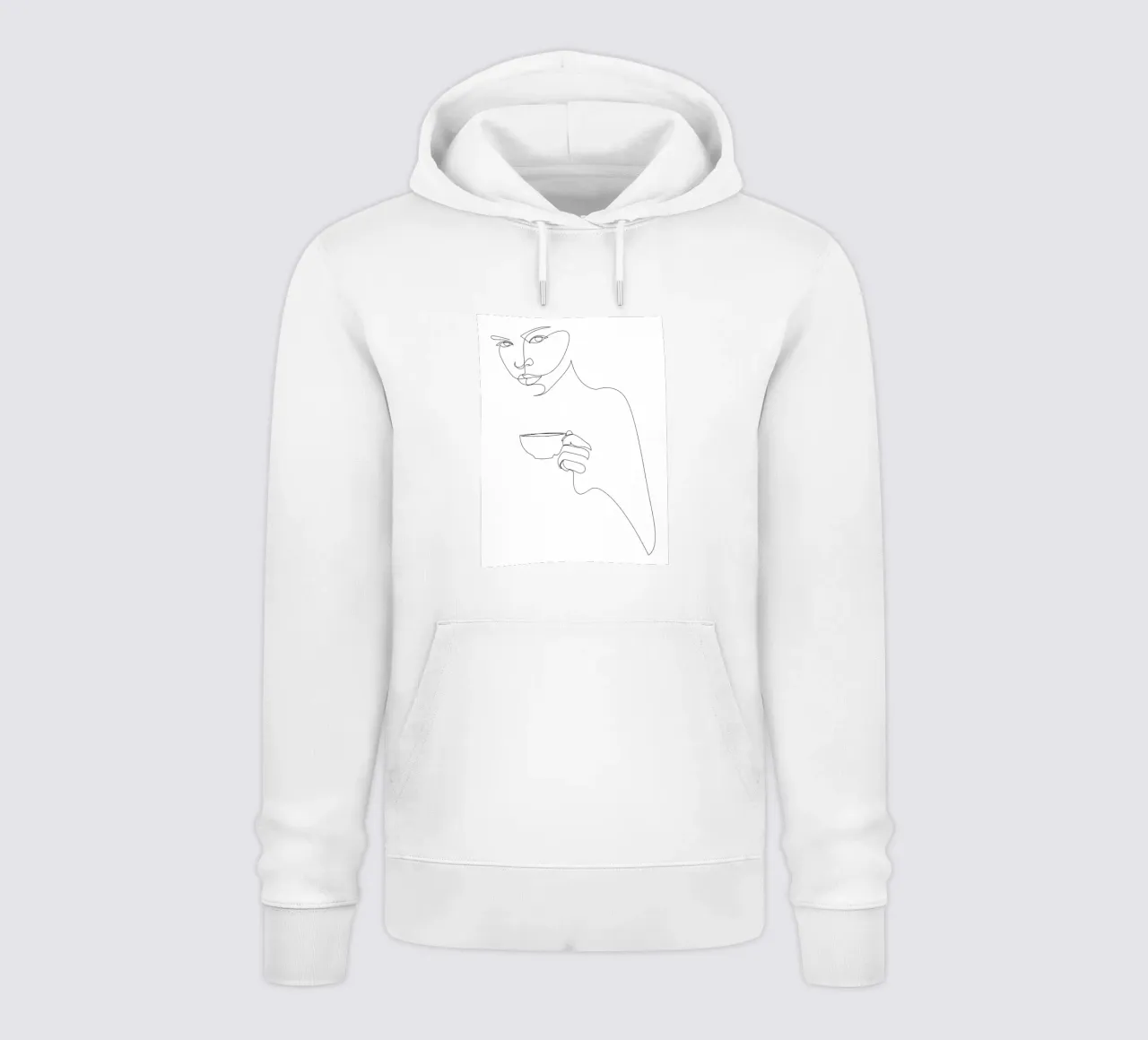 Ragazza del caffè felpa con cappuccio da Addillum