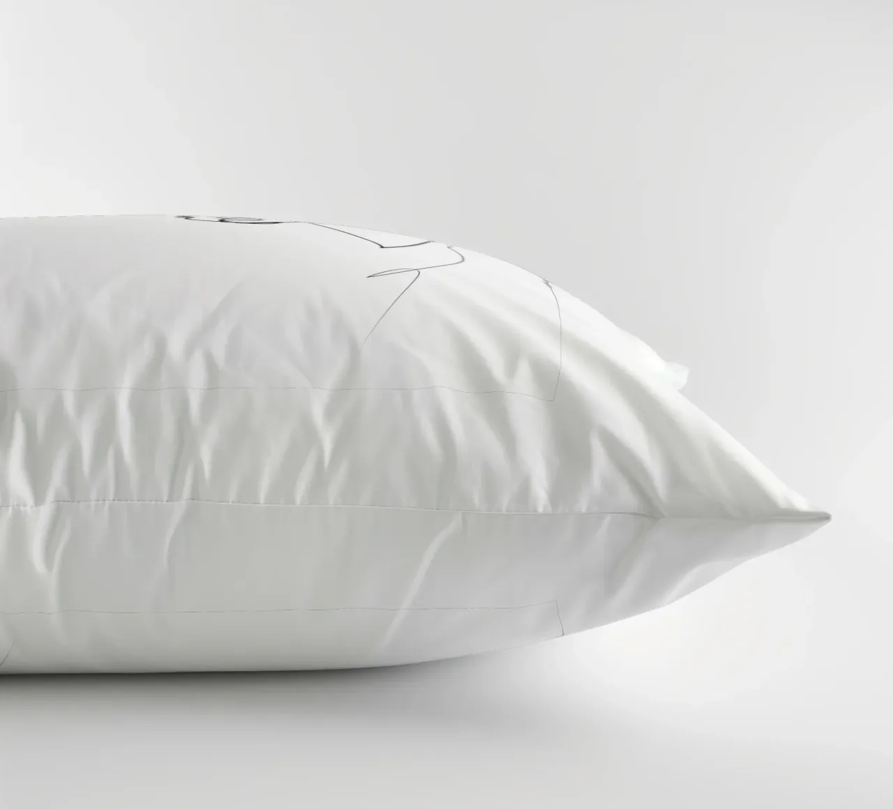 Fiducia - one line horse cuscino da Addillum