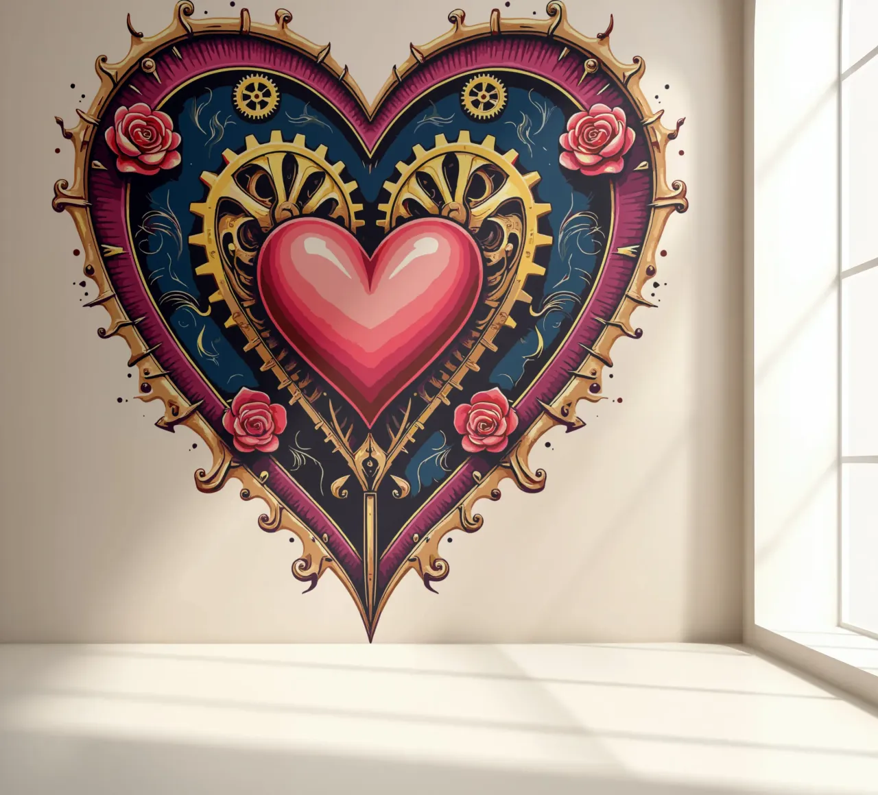 Steampunk Heart: Gears of Love photo wallpaper by artdesign1985