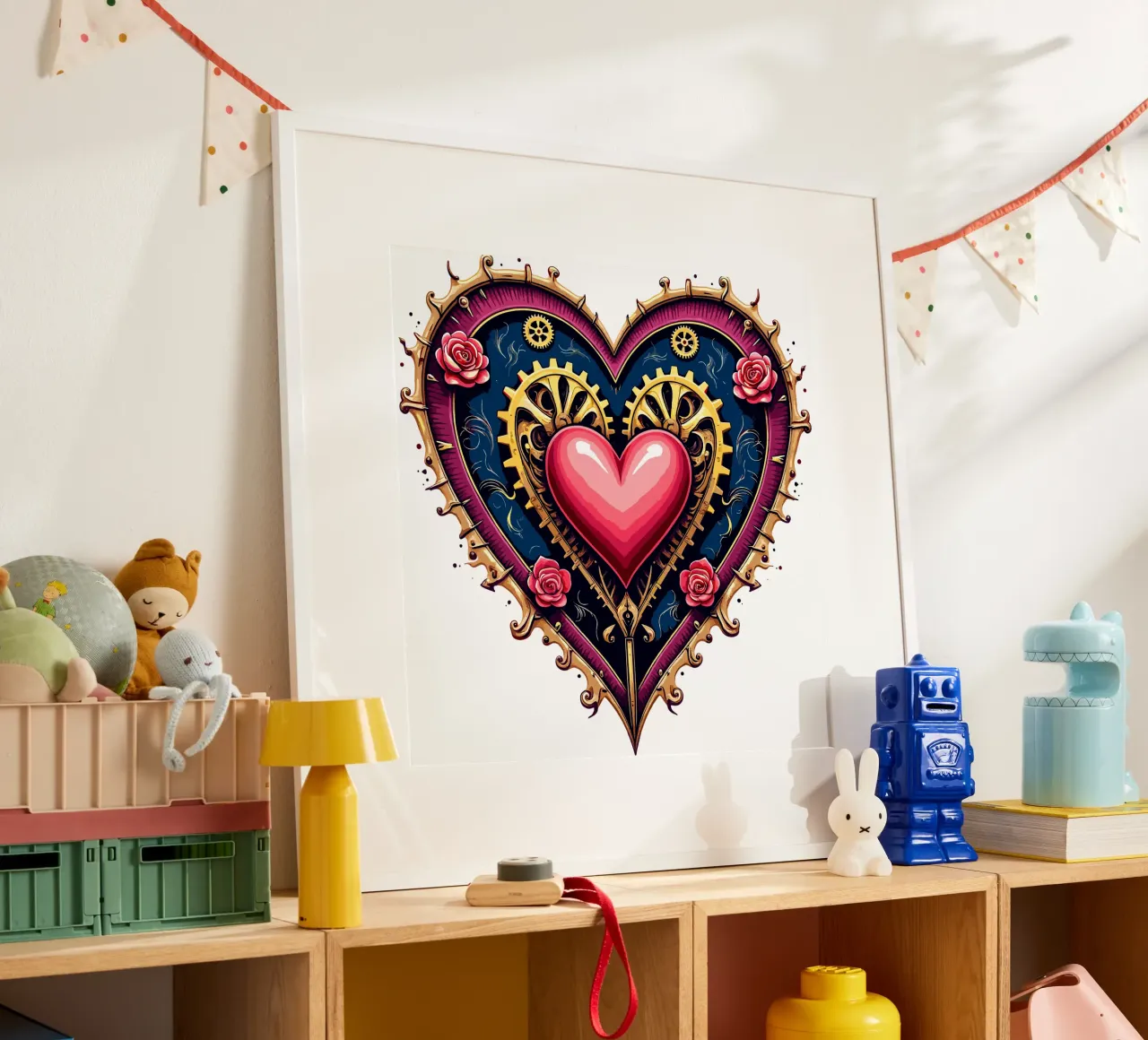 Steampunk Heart: Gears of Love hahnemühle by artdesign1985