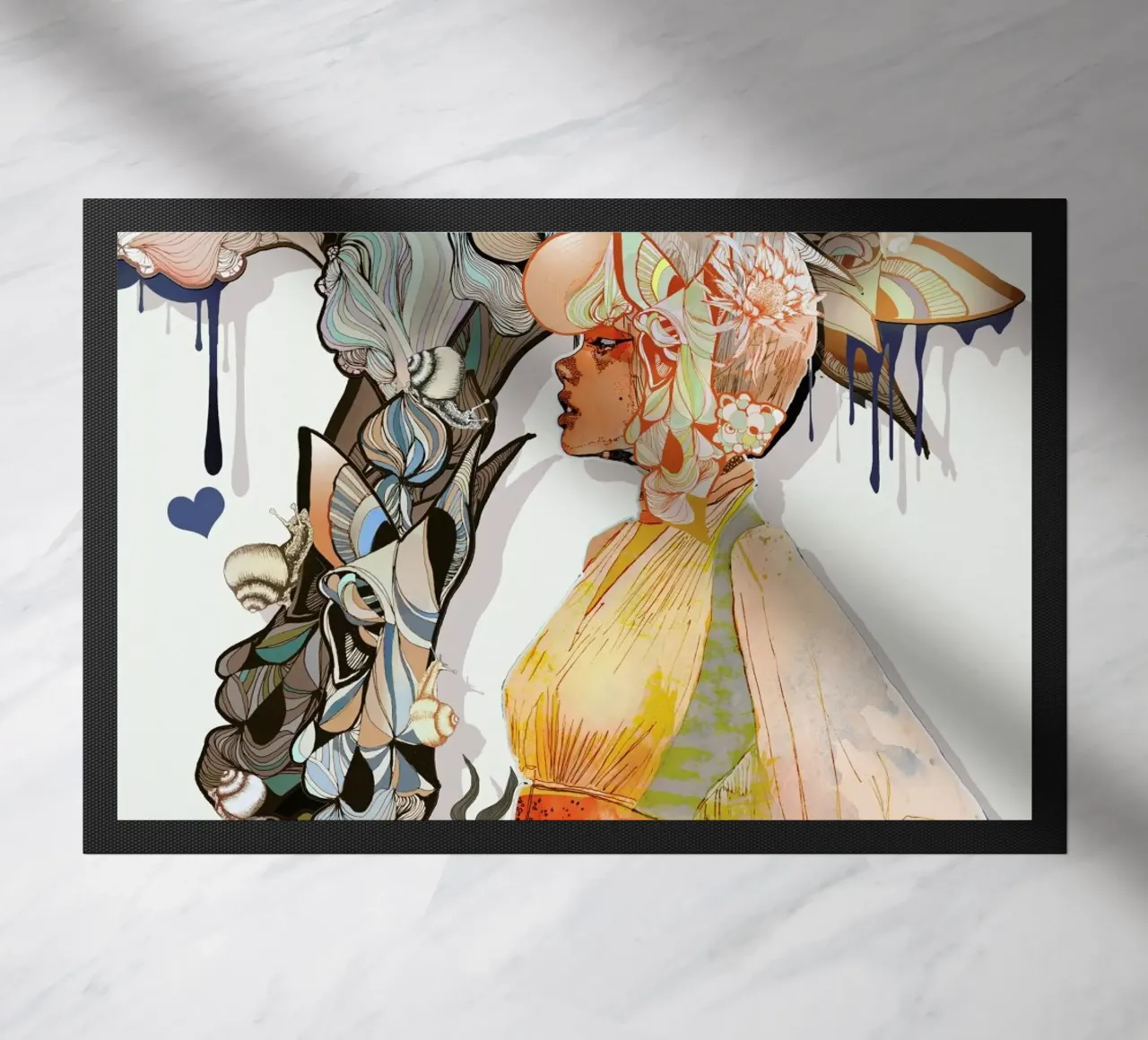 Daphne deurmat van Giulio Iurissevich