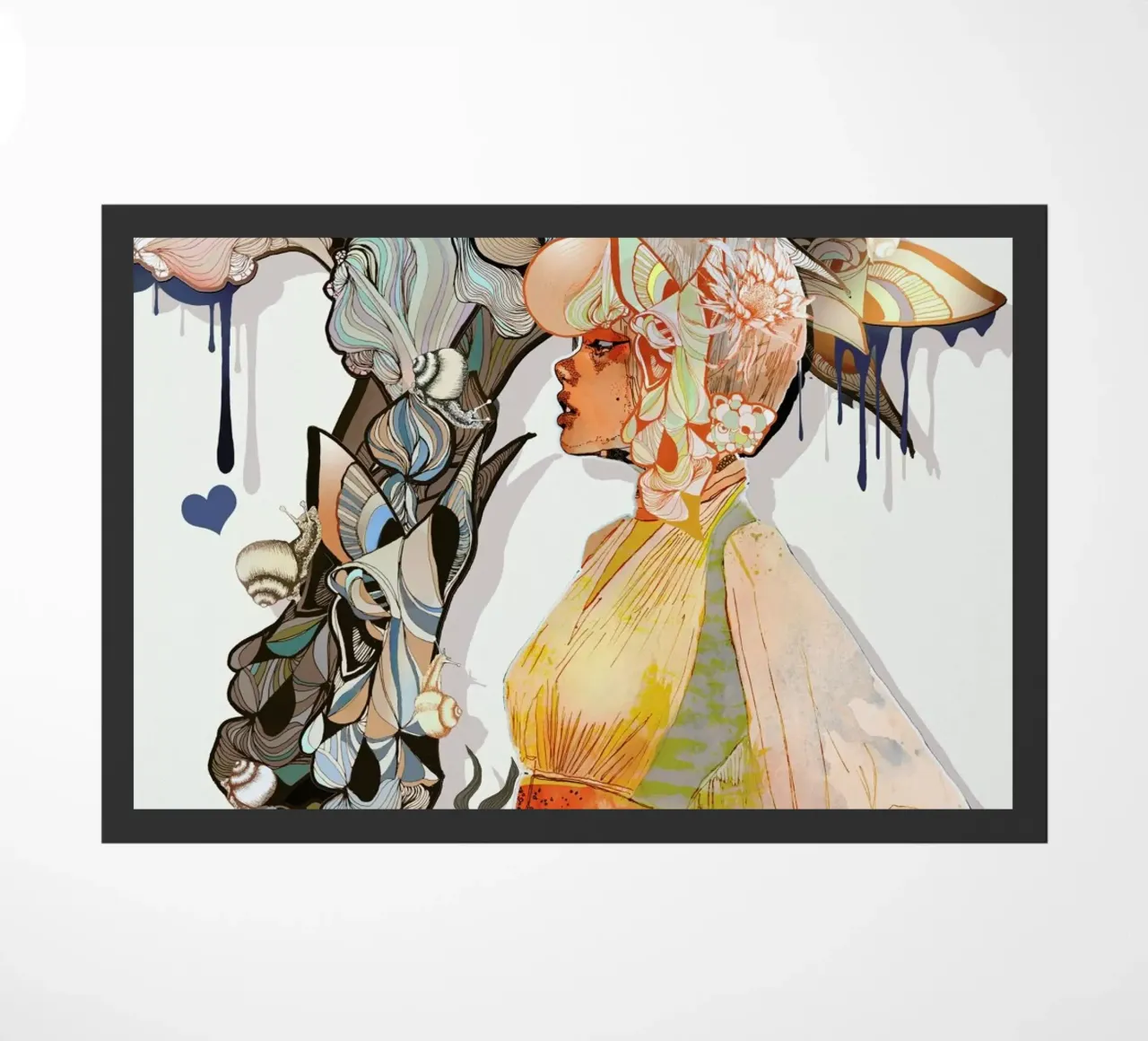 Daphne deurmat van Giulio Iurissevich