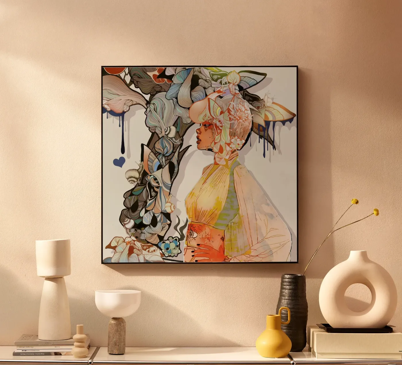 Daphne Acryl-Glas von Giulio Iurissevich