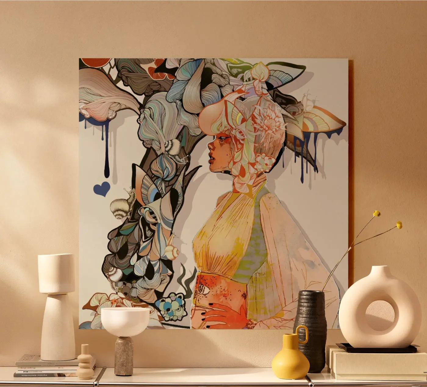 Daphne Acryl-Glas von Giulio Iurissevich