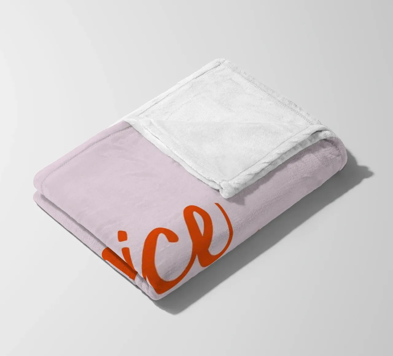 Nice Butt fleece blanket by Typo Designs