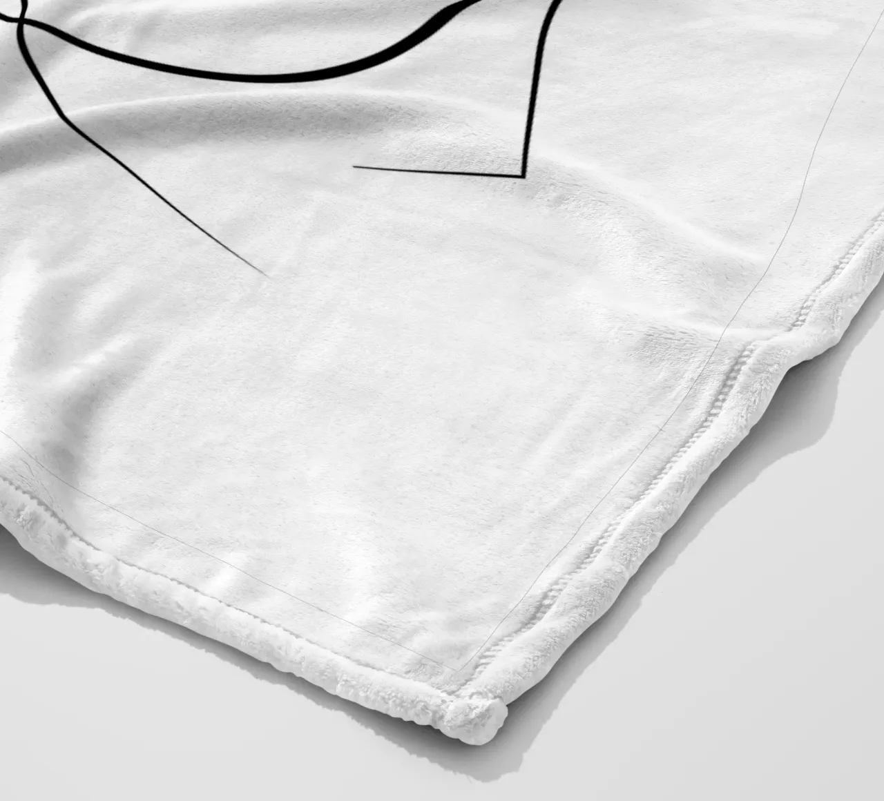 Croak - rospo di una linea coperta in pile da Addillum