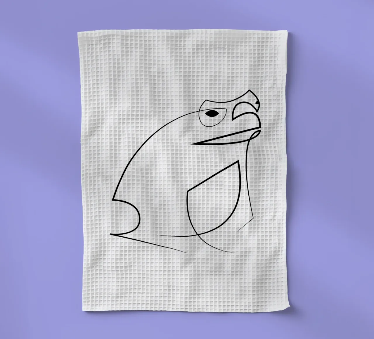 Croak - rospo di una linea canovaccio da cucina da Addillum