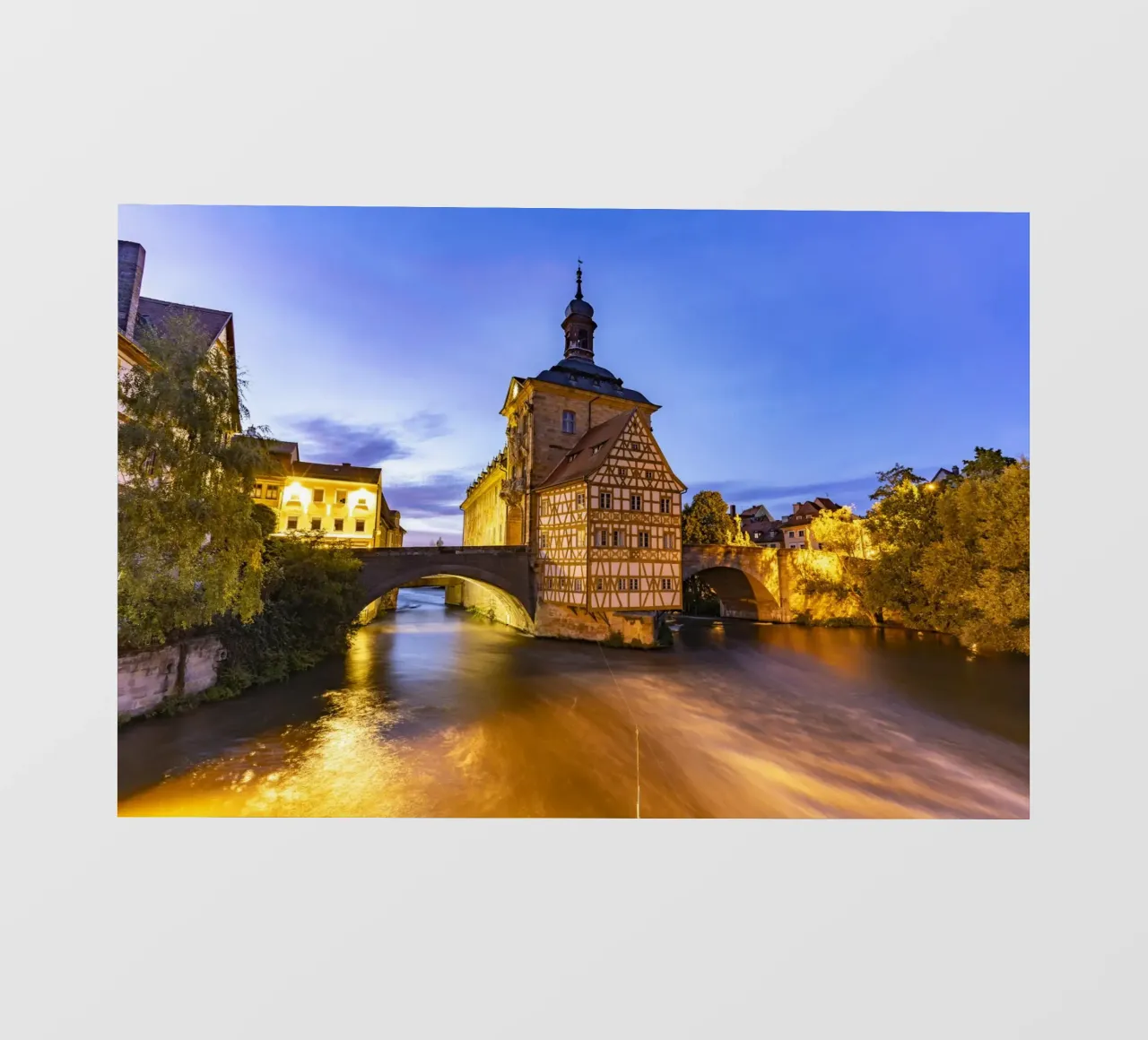 Rathaus Bamberg telo in pvc da Reisefotografie - Bilder aus aller Welt