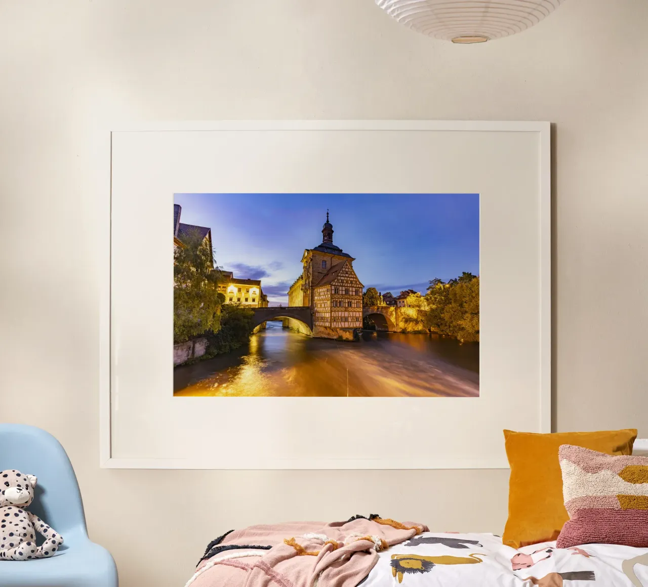 Rathaus Bamberg poster da Reisefotografie - Bilder aus aller Welt
