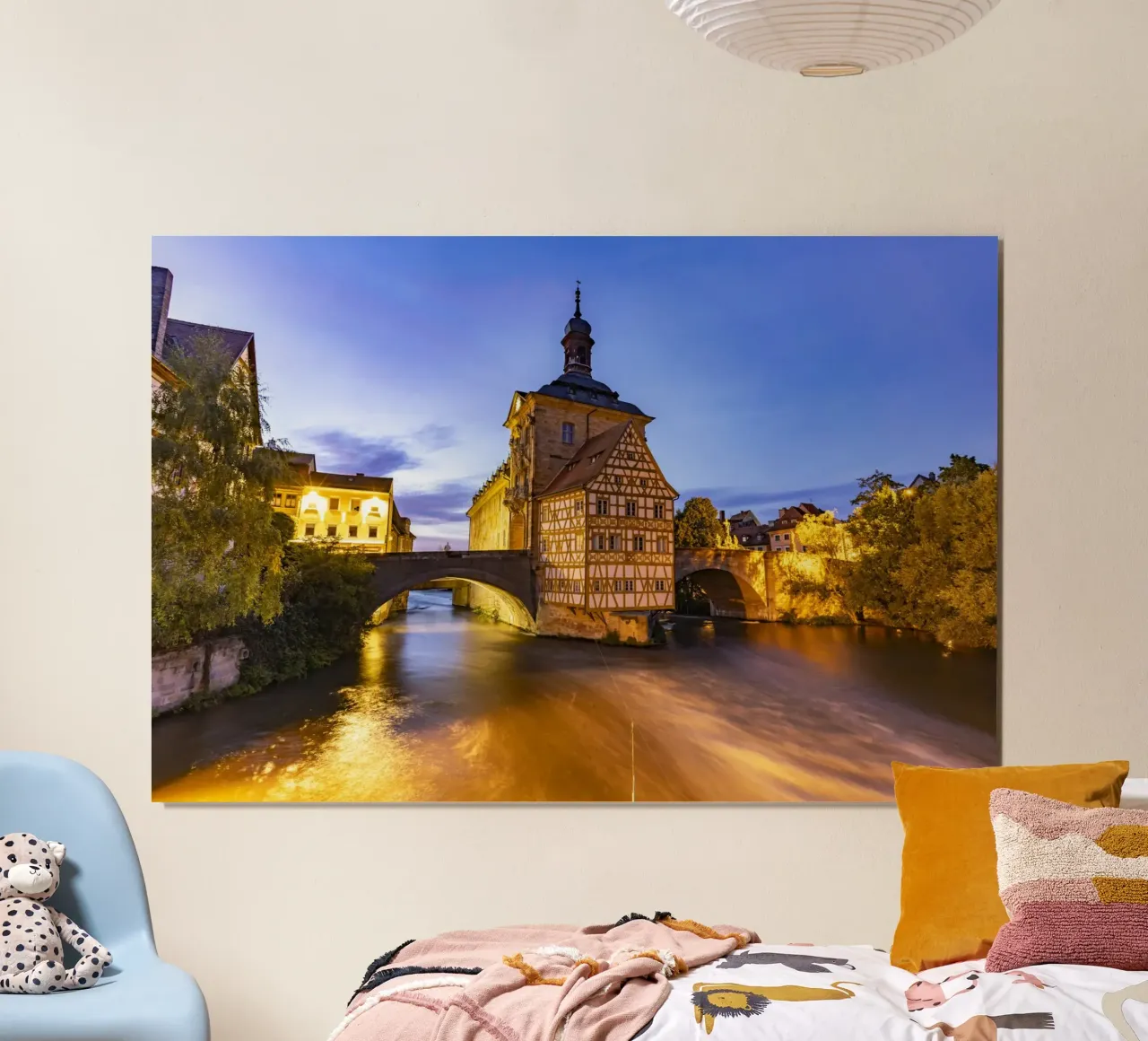 Rathaus Bamberg poster da Reisefotografie - Bilder aus aller Welt