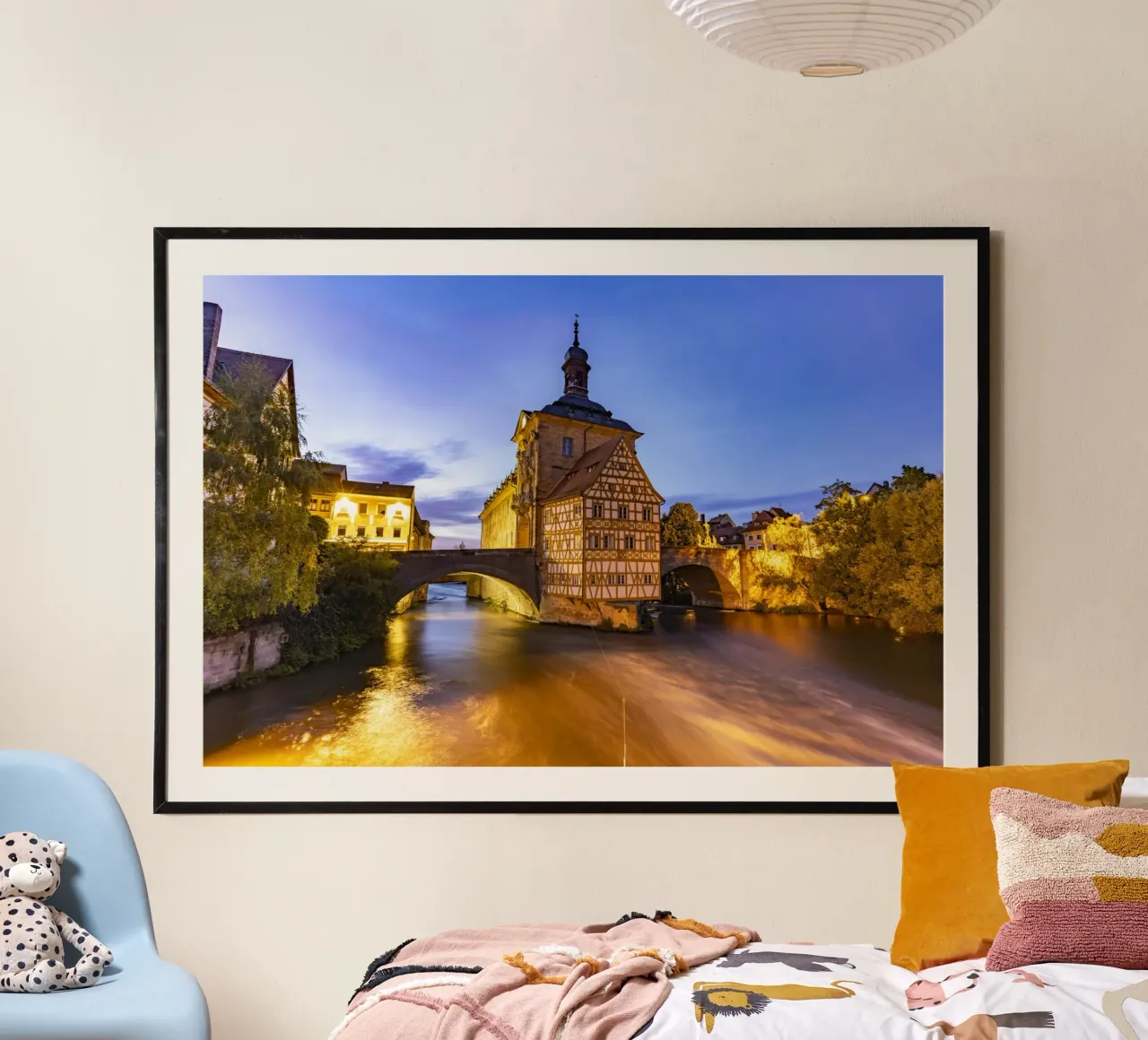 Rathaus Bamberg poster da Reisefotografie - Bilder aus aller Welt