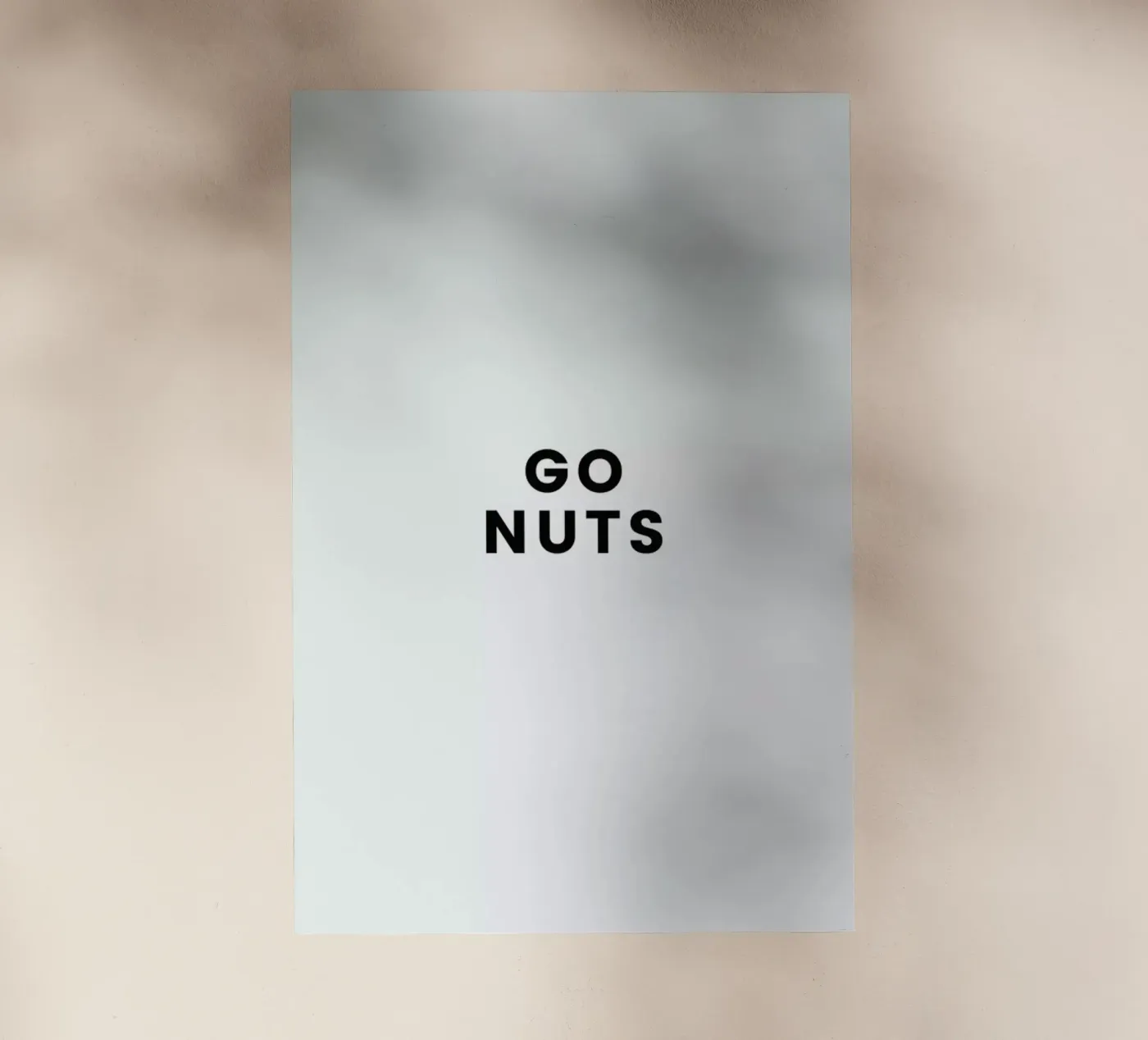 Go Nuts pellicola backlit da Studio One