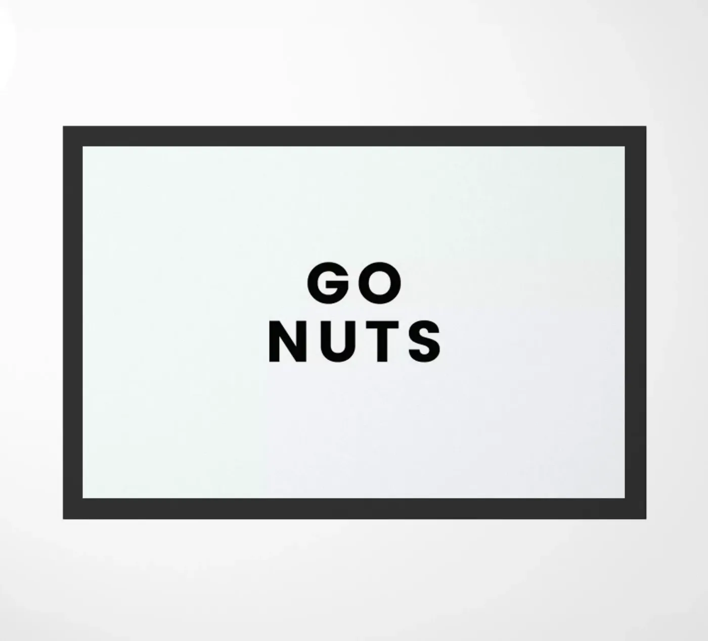 Go Nuts deurmat van Studio One