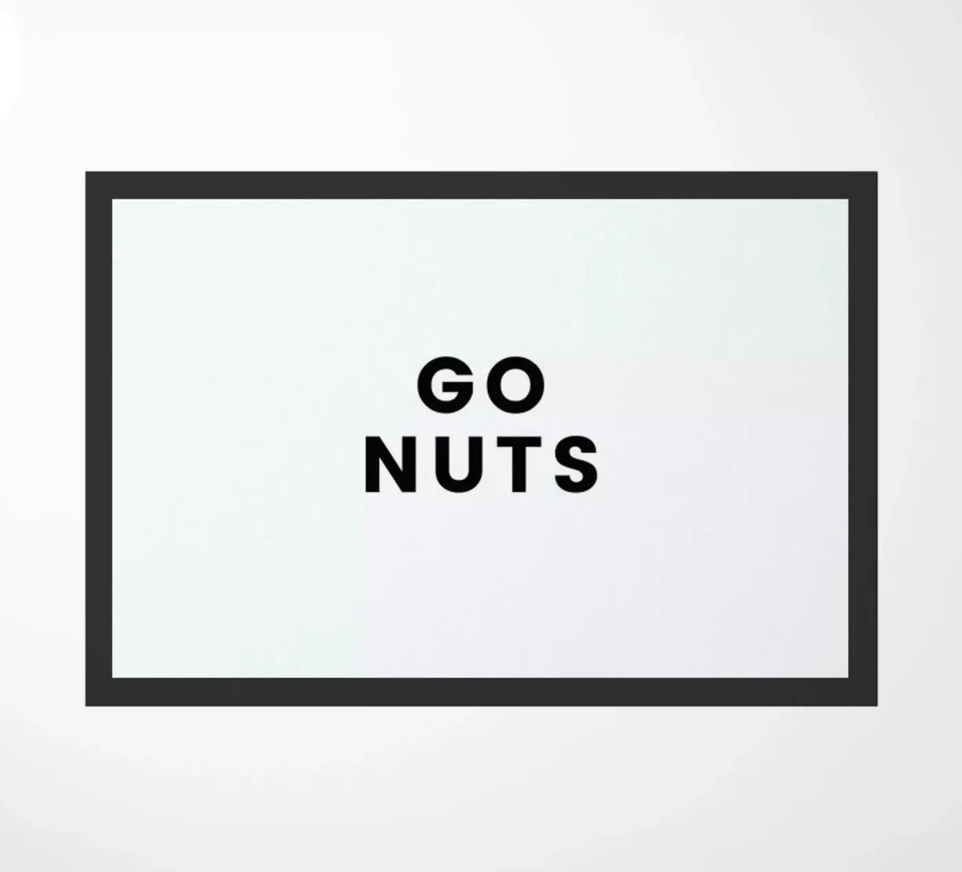Go Nuts Fußmatte von Studio One
