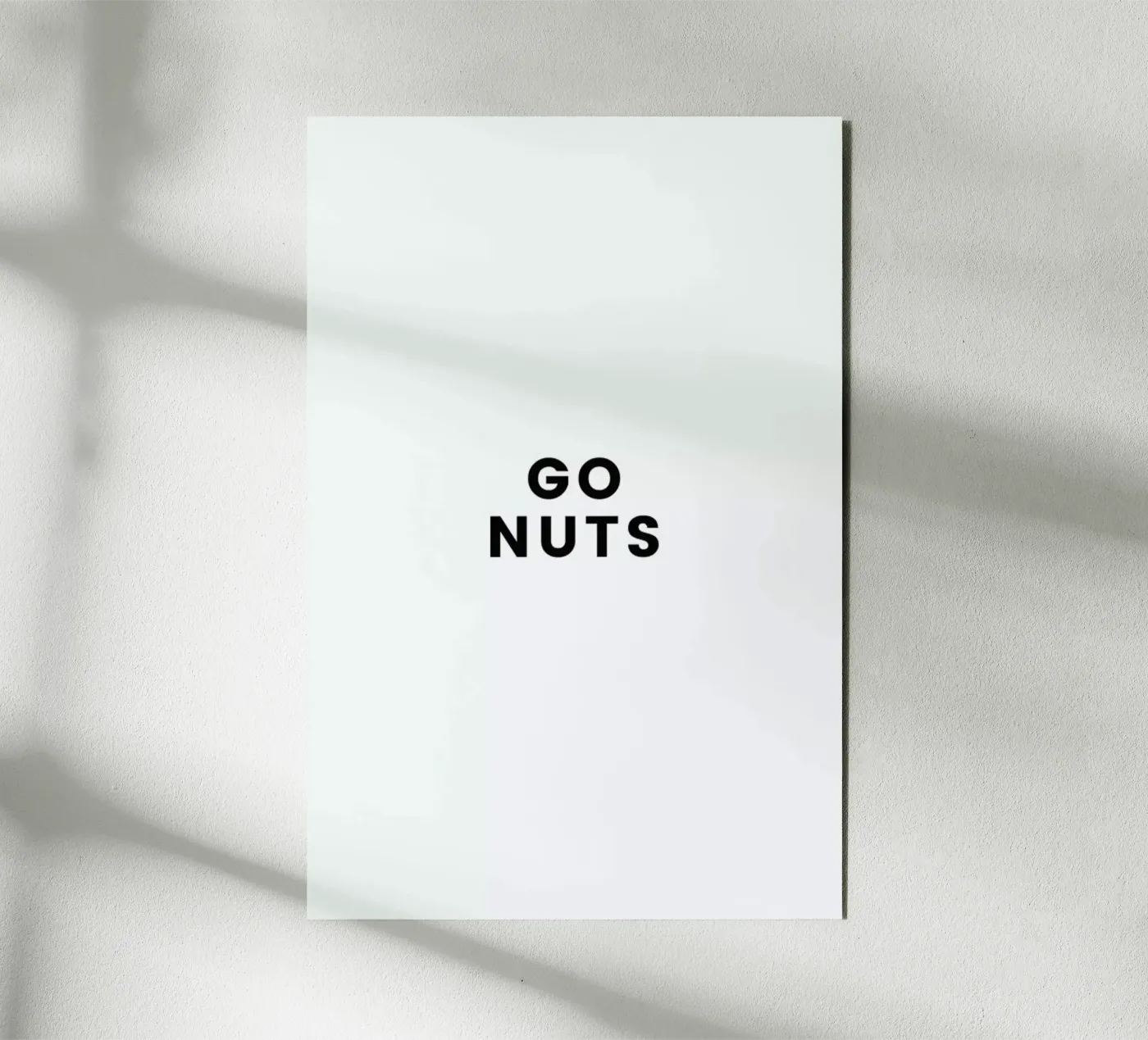 Go Nuts alluminio dibond da Studio One