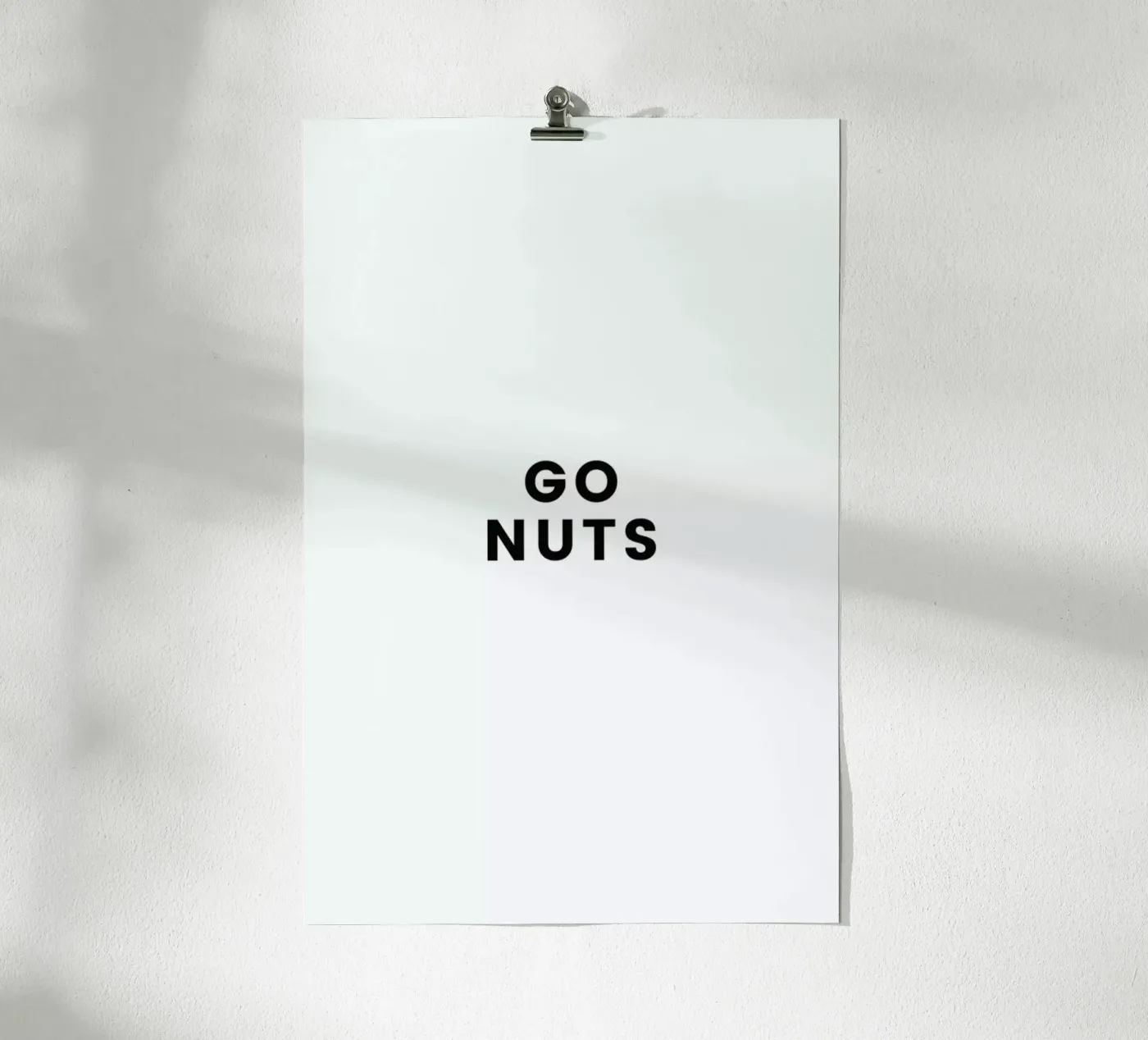 Go Nuts poster van Studio One