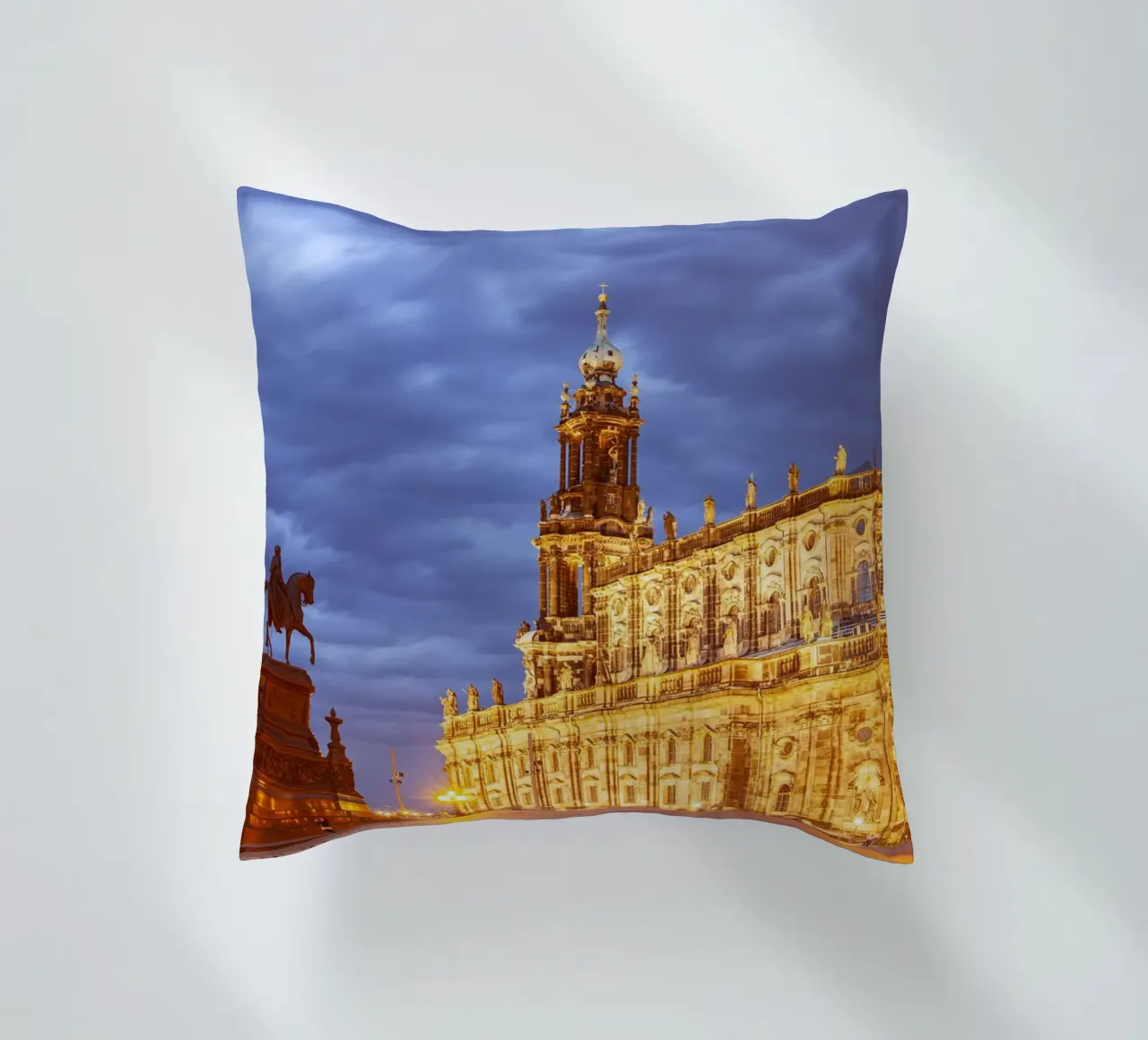 Hofkirche Dresden cuscino da Reisefotografie - Bilder aus aller Welt
