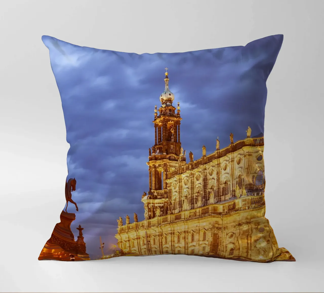 Hofkirche Dresden cuscino da Reisefotografie - Bilder aus aller Welt