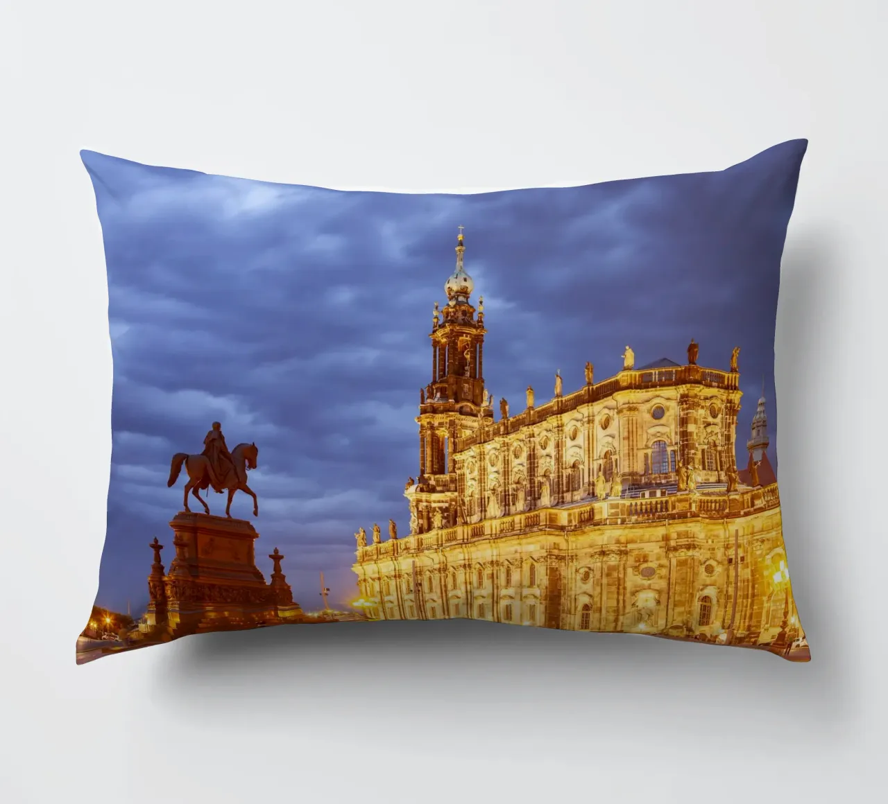 Hofkirche Dresden cuscino da Reisefotografie - Bilder aus aller Welt