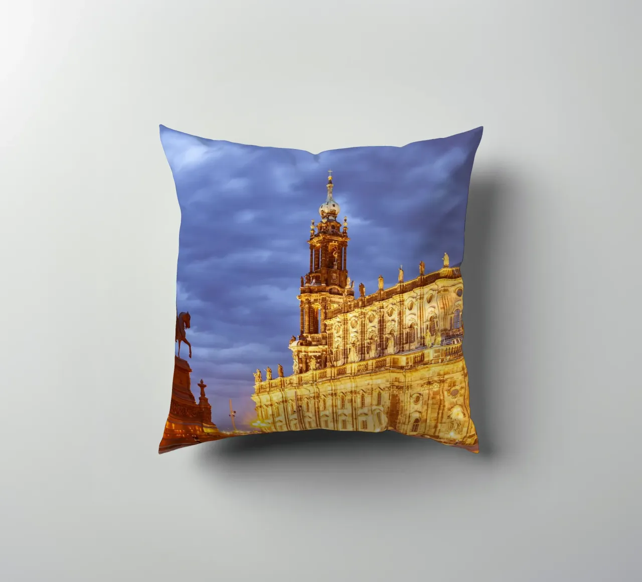 Hofkirche Dresden cuscino da Reisefotografie - Bilder aus aller Welt
