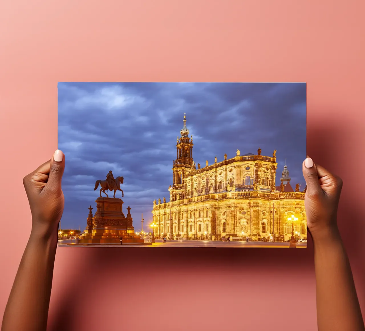 Hofkirche Dresden sticker sheet by Reisefotografie - Bilder aus aller Welt