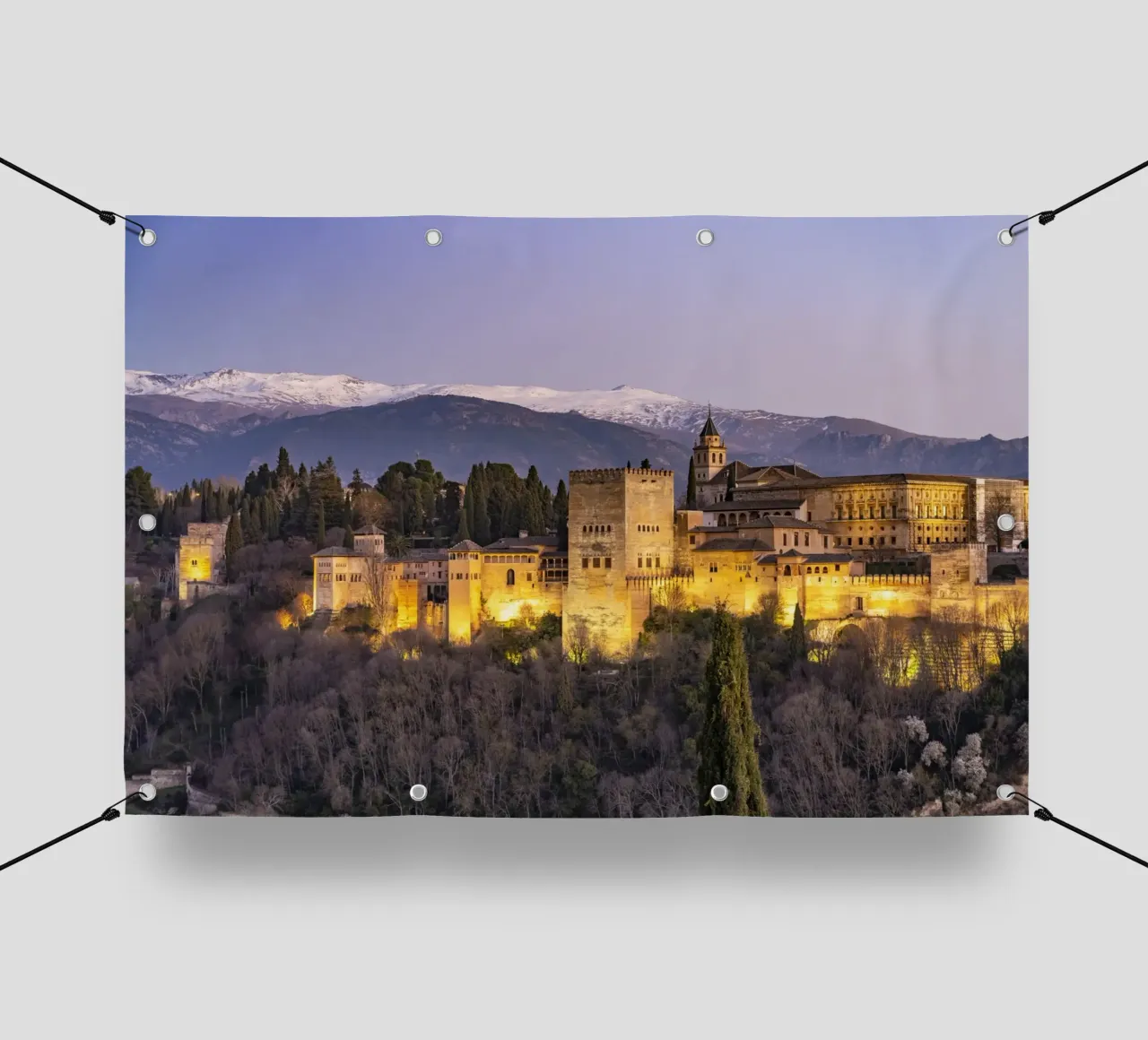 Alhambra Granada telo in pvc da Reisefotografie - Bilder aus aller Welt