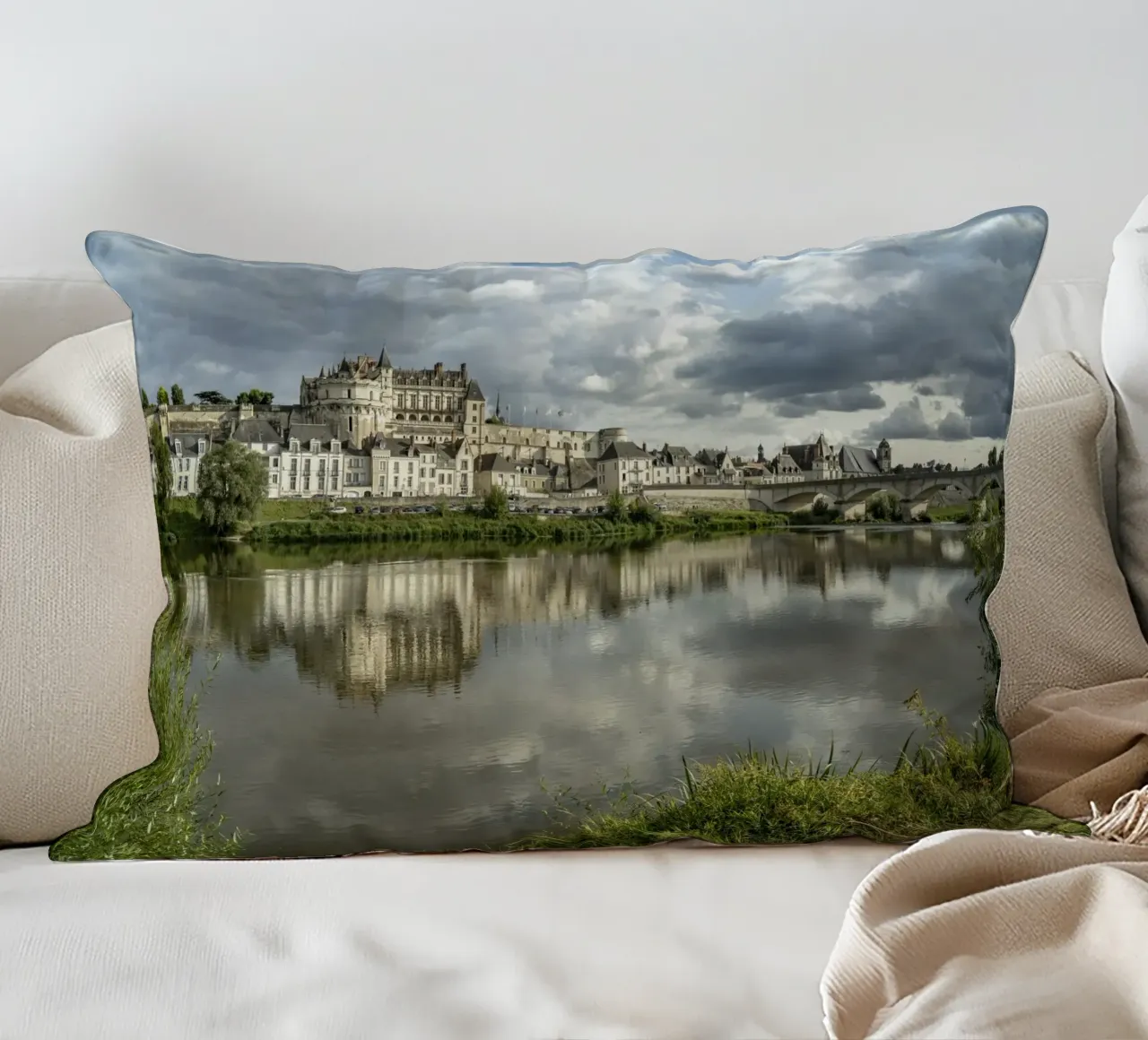 Amboise an der Loire cuscino da Reisefotografie - Bilder aus aller Welt