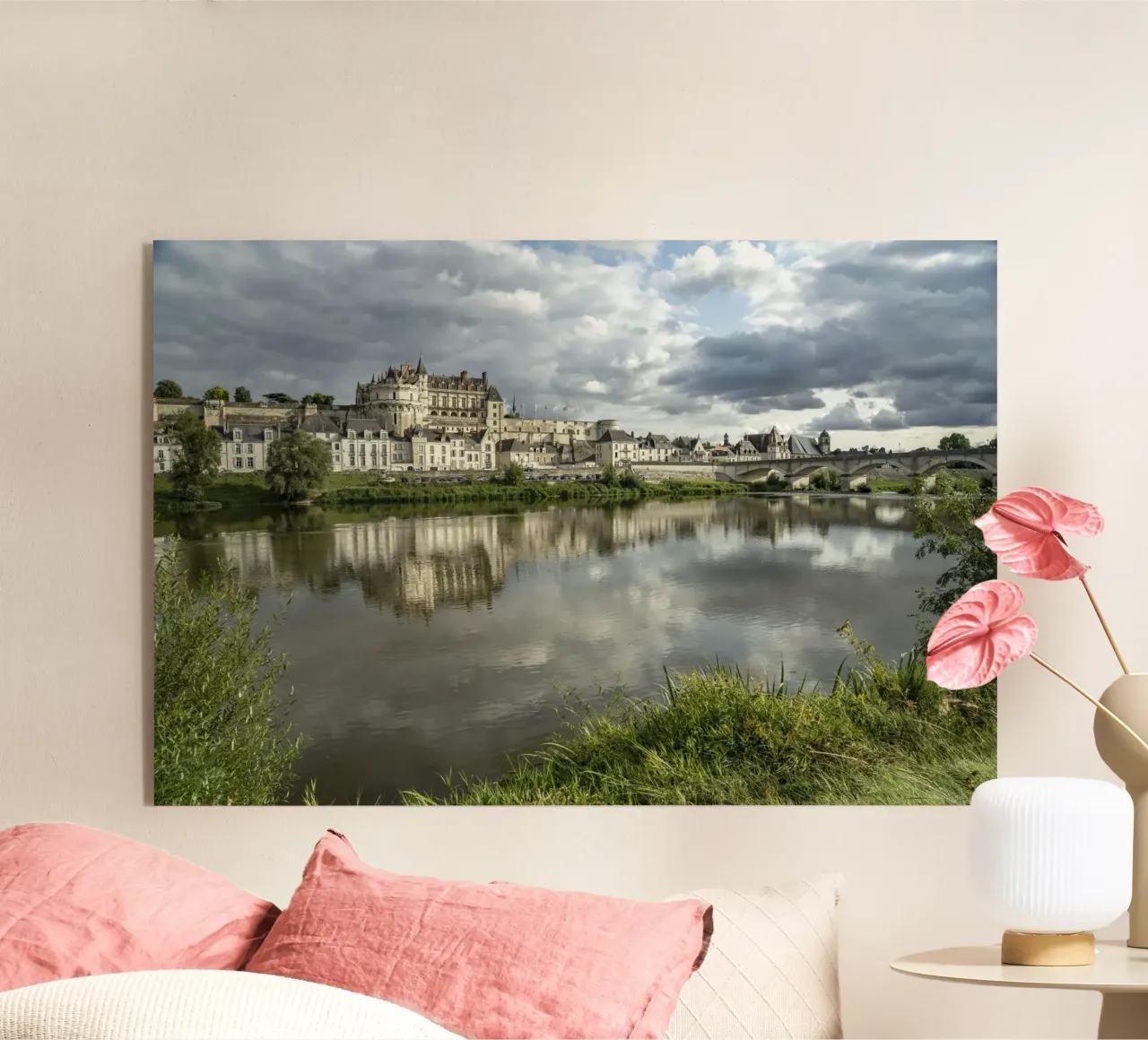 Amboise an der Loire plexiglass da Reisefotografie - Bilder aus aller Welt