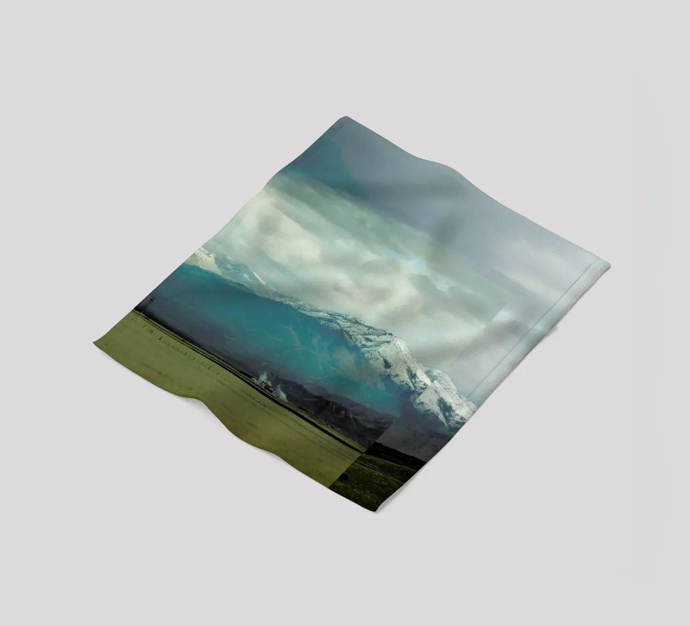 A broken frame fleecedeken van Nicolas Messaritis