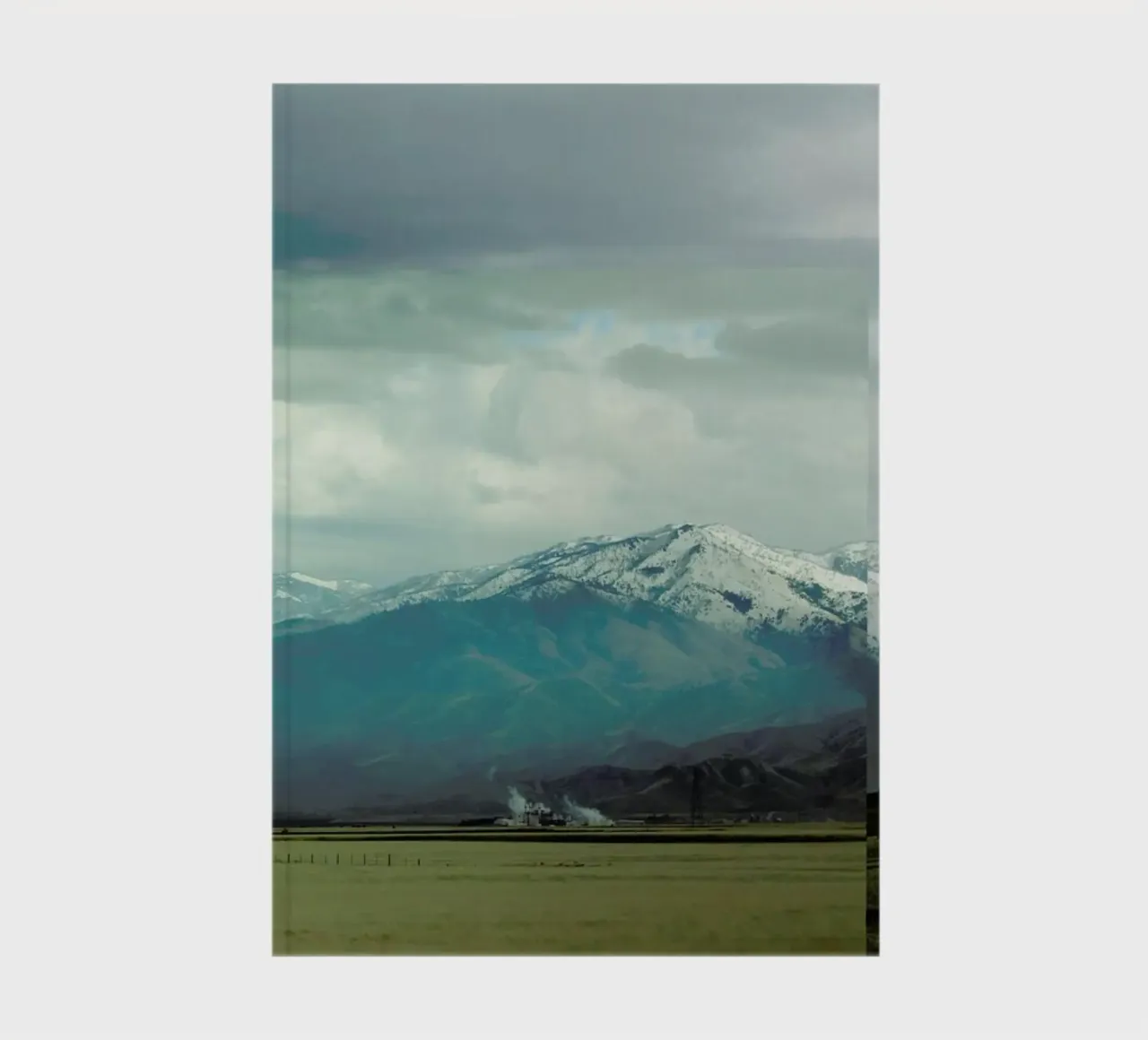 A broken frame notebook by Nicolas Messaritis