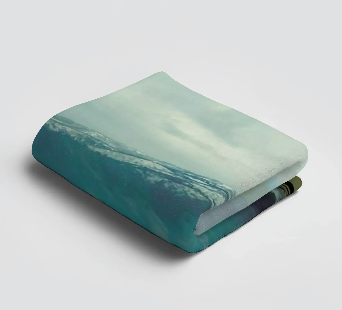A broken frame towel by Nicolas Messaritis