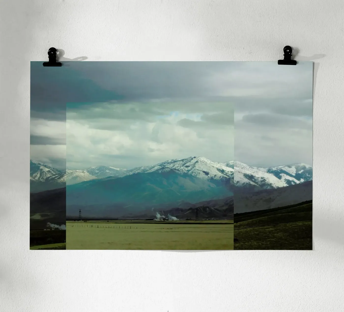 A broken frame Poster von Nicolas Messaritis