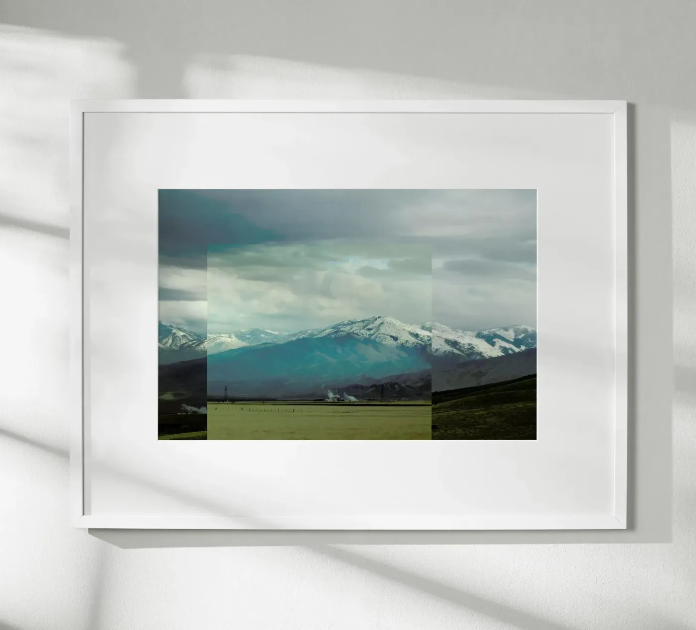 A broken frame Poster von Nicolas Messaritis
