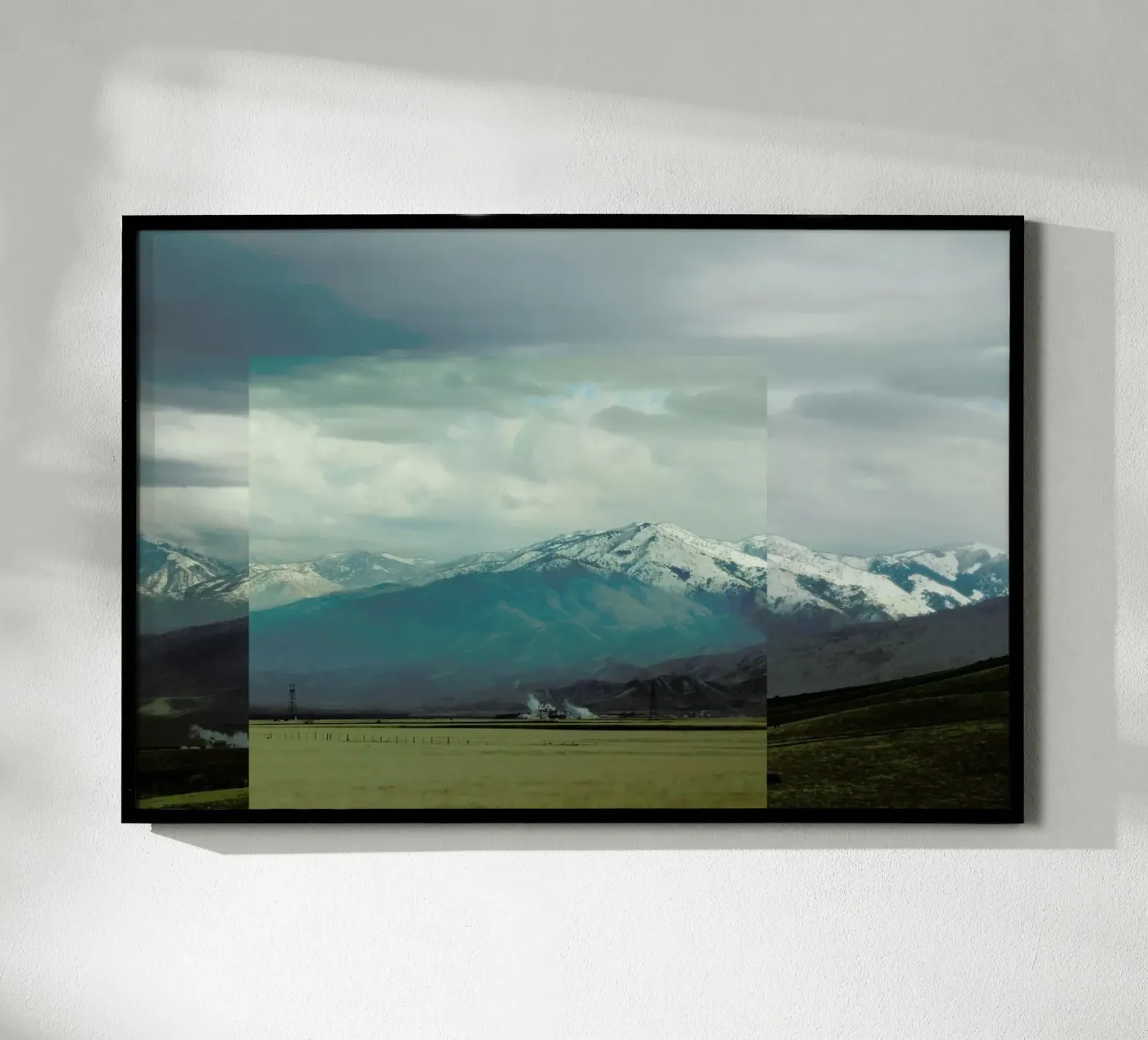 A broken frame Poster von Nicolas Messaritis