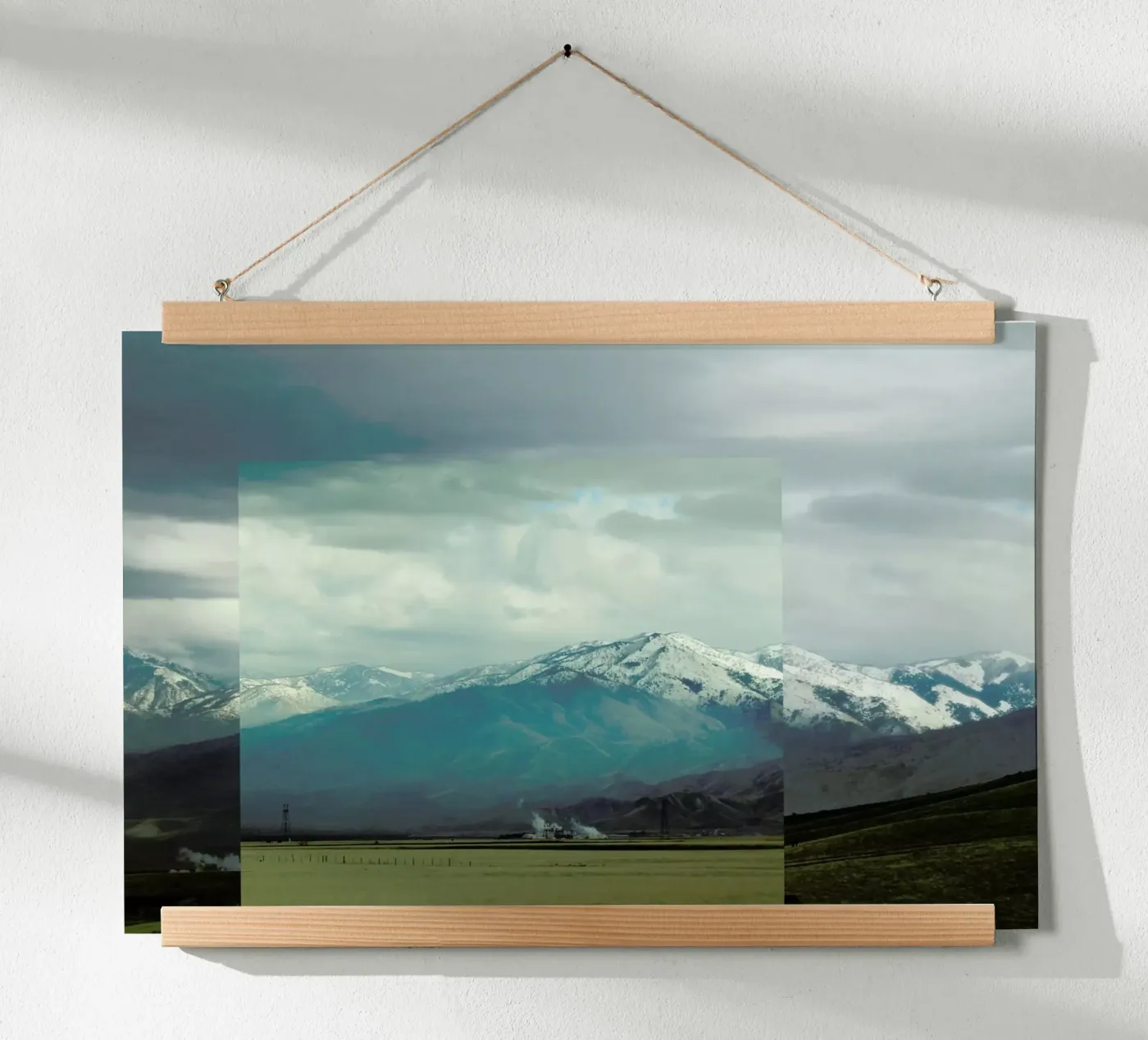 A broken frame Poster von Nicolas Messaritis