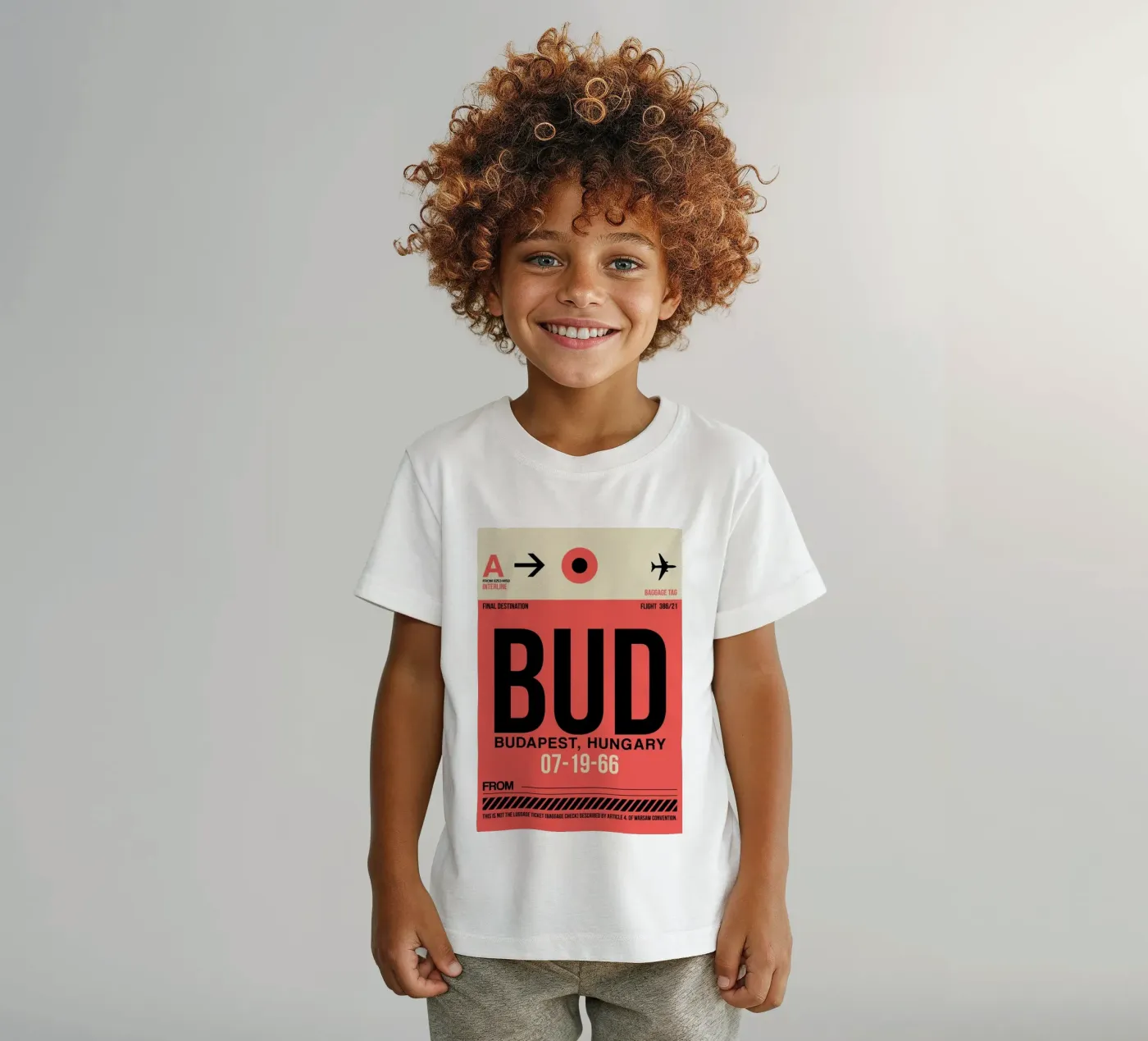 BUD - Budapest t-shirt bambini da Naxart