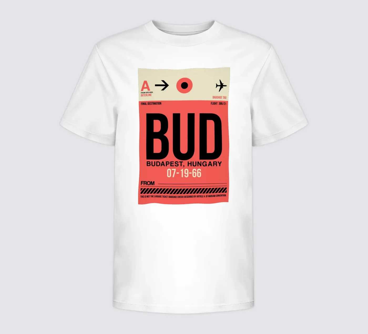 BUD - Budapest t-shirt bambini da Naxart