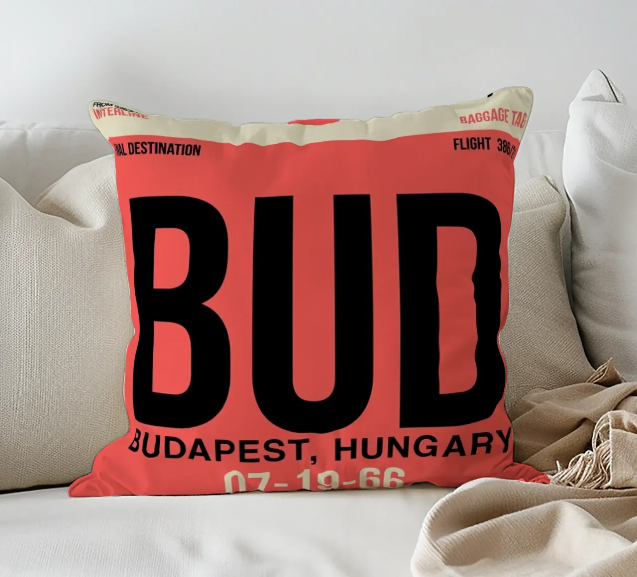 BUD - Budapest cuscino da Naxart