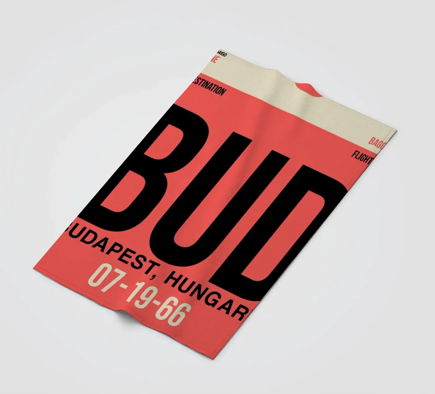 BUD - Budapest fleecedeken van Naxart