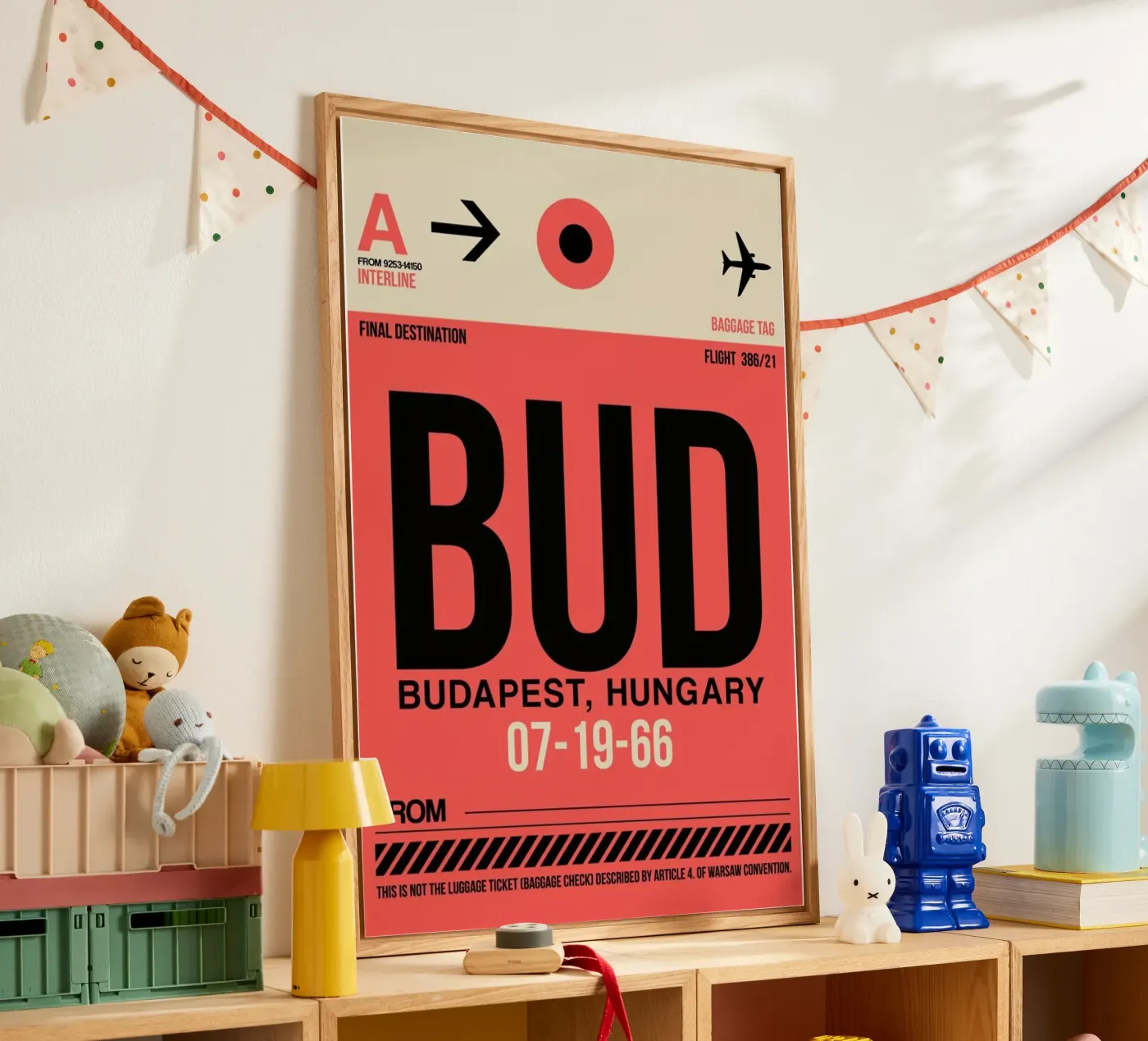 BUD - Budapest Acryl-Glas von Naxart