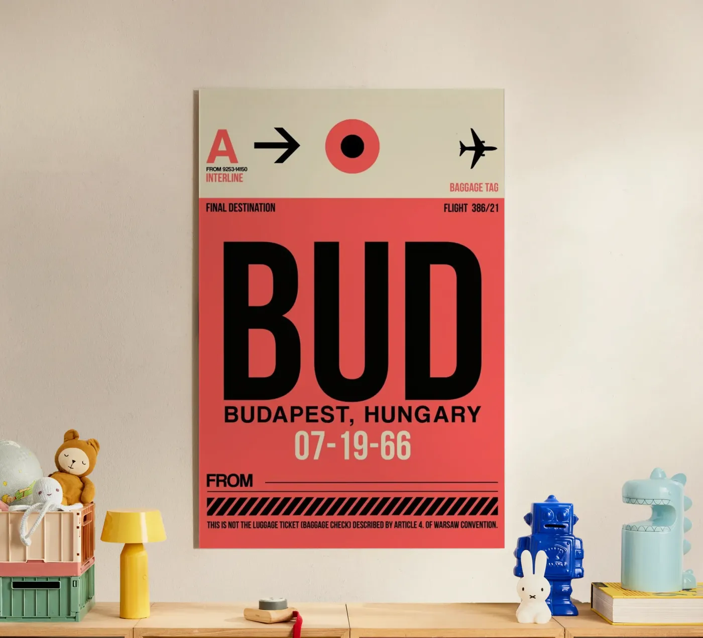 BUD - Budapest Acryl-Glas von Naxart
