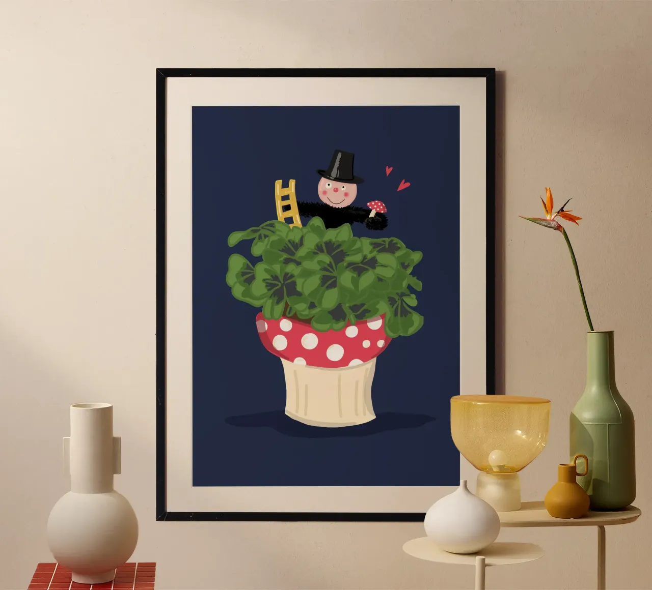 Trifoglio fortunato poster da keinkonzept