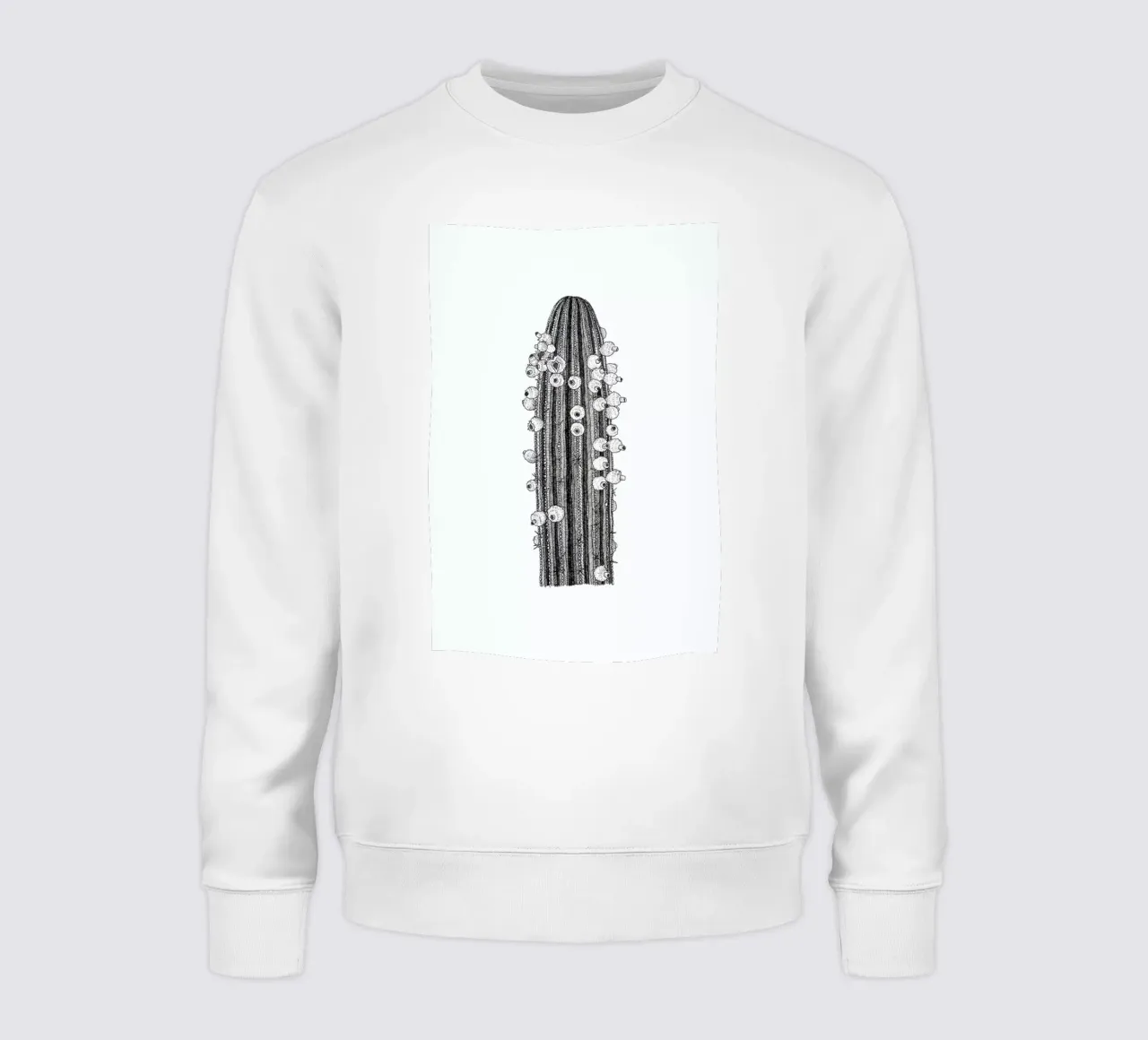 Big Cactus felpa da Pen & Ink