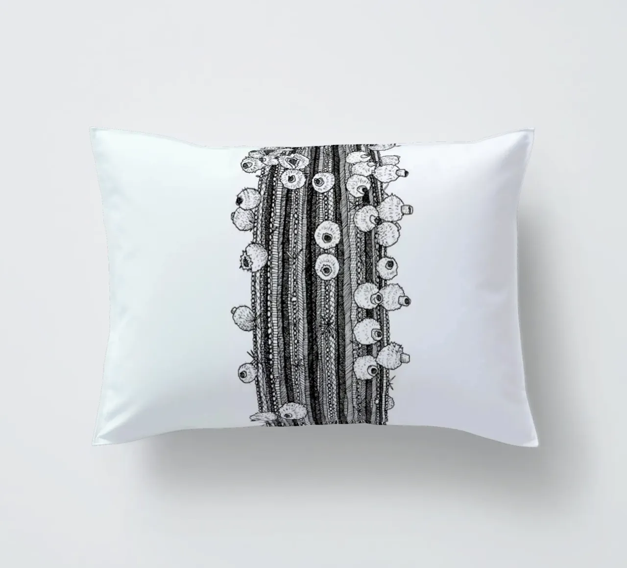 Big Cactus cuscino da Pen & Ink