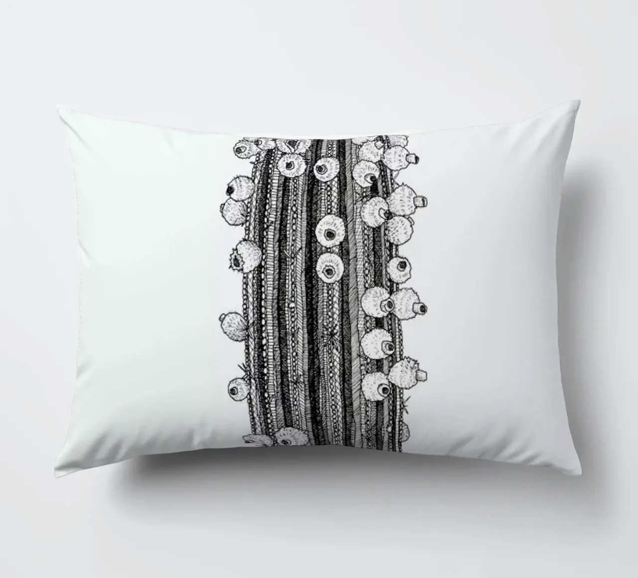 Big Cactus cuscino da Pen & Ink