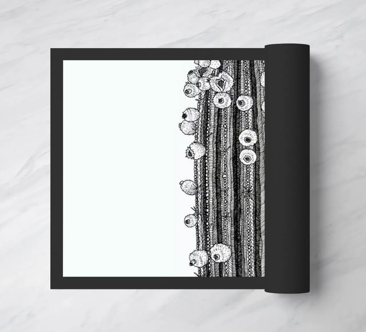 Big Cactus zerbino da Pen & Ink