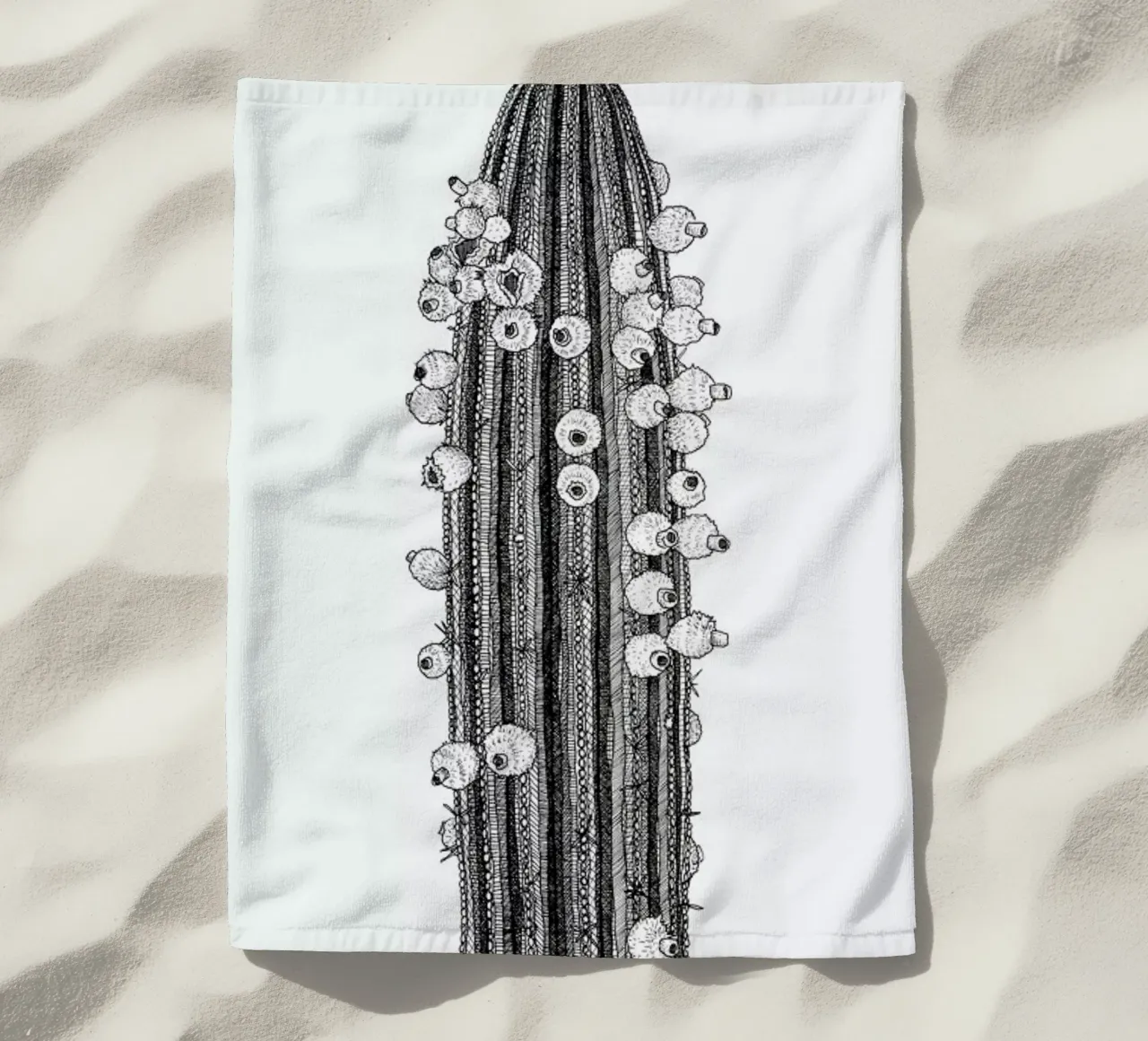 Big Cactus telo mare da Pen & Ink