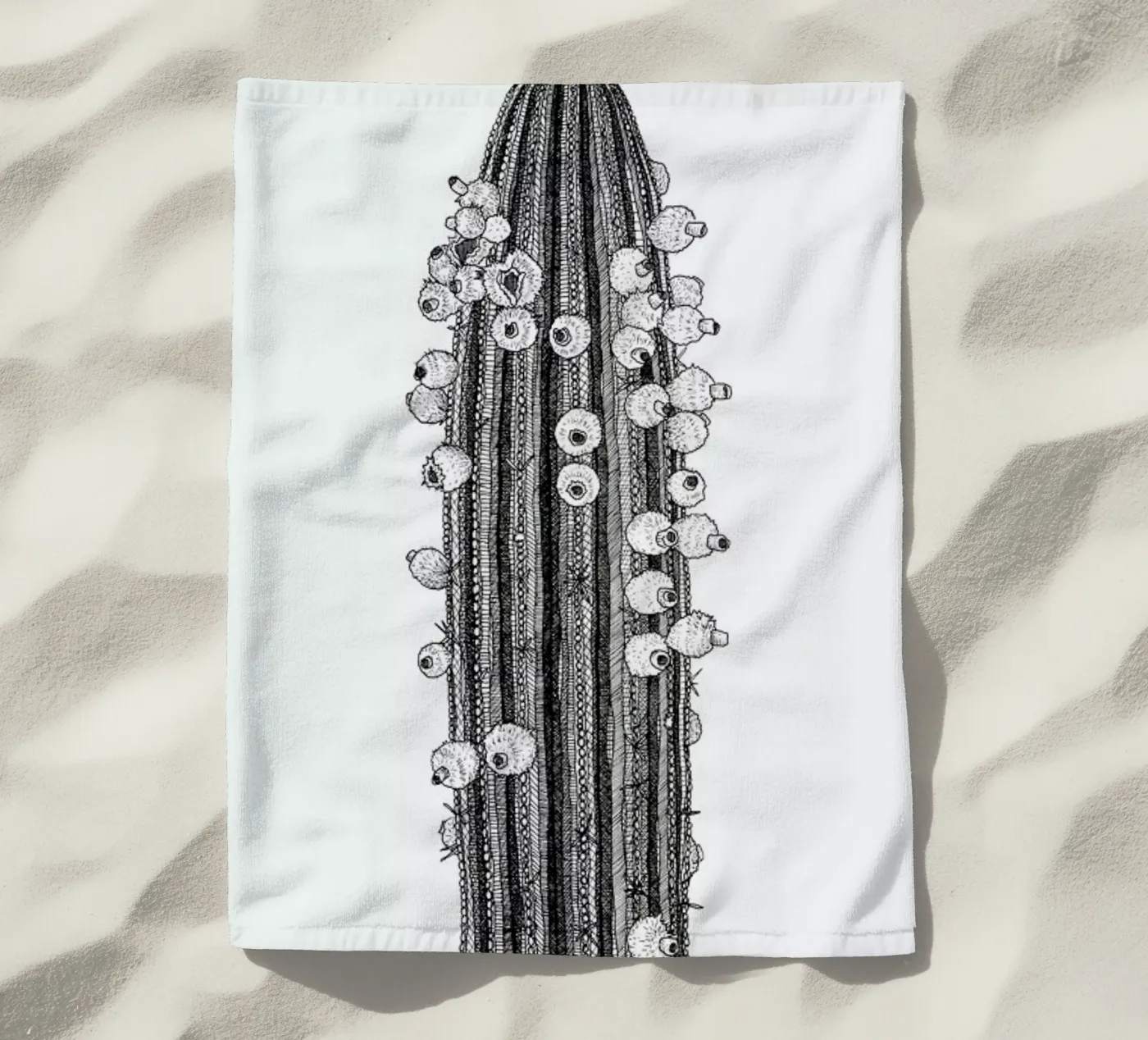 Big Cactus telo mare da Pen & Ink